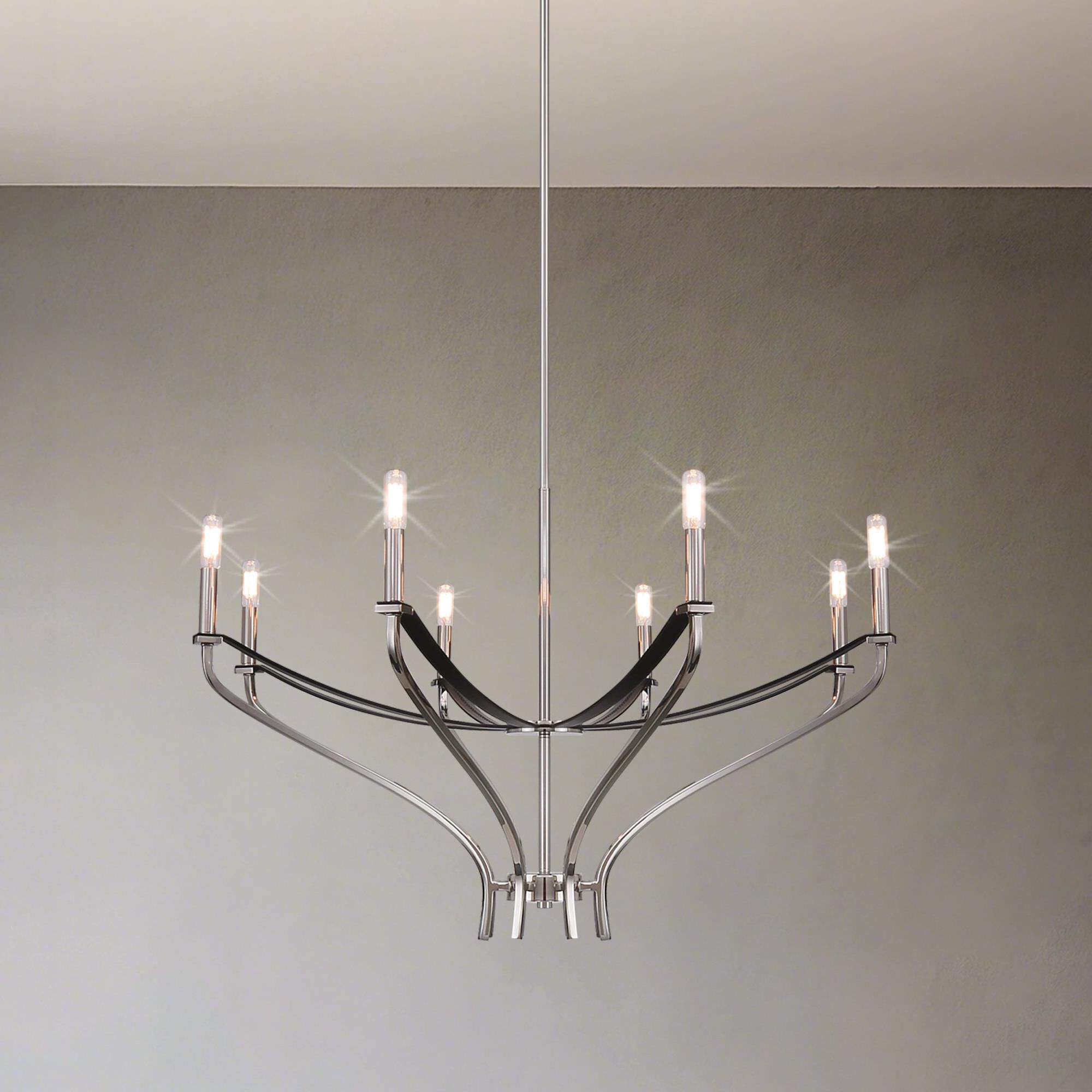 Sussex 37 Inch Chandelier by Eglo Lighting