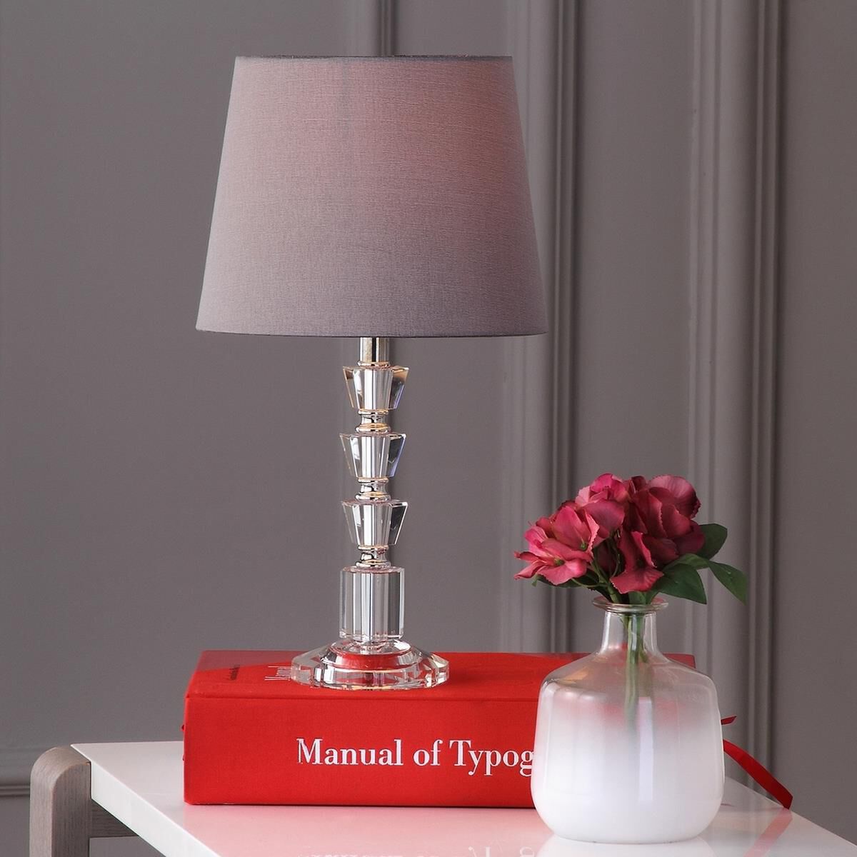 Shown in Clear finish and Clear glass