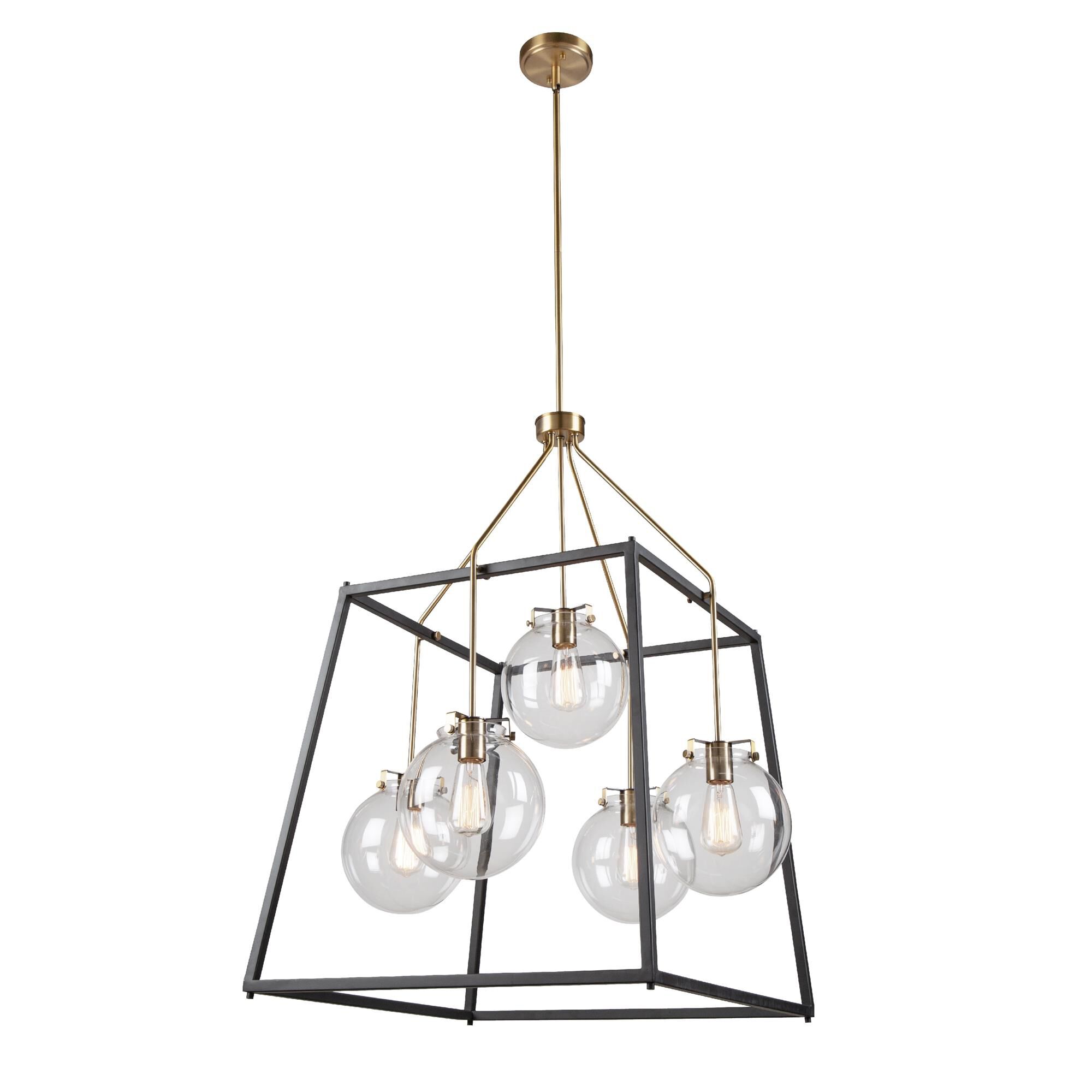 Bridgetown 28 Inch Cage Pendant by Artcraft
