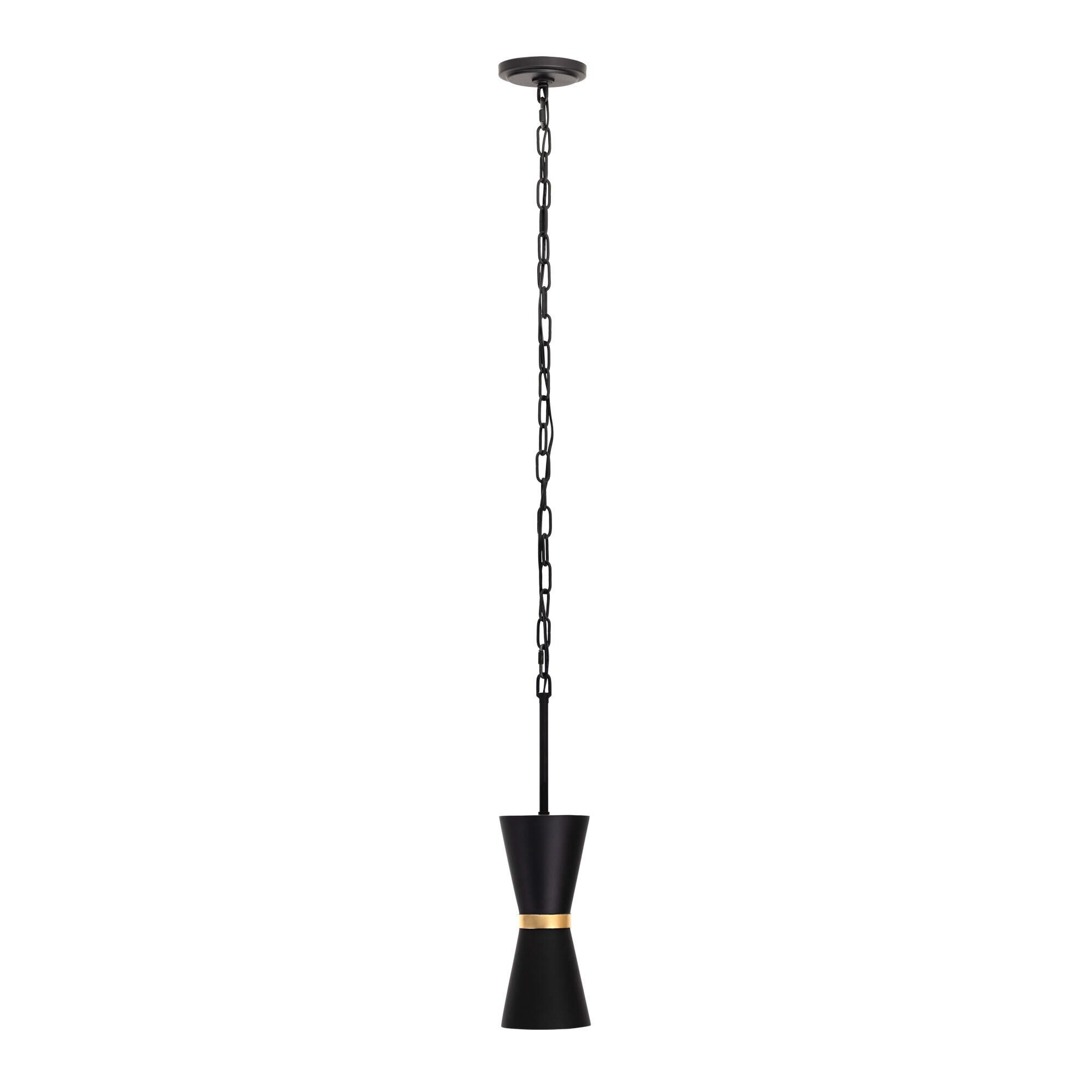 Shown in Matte Black/French Gold finish