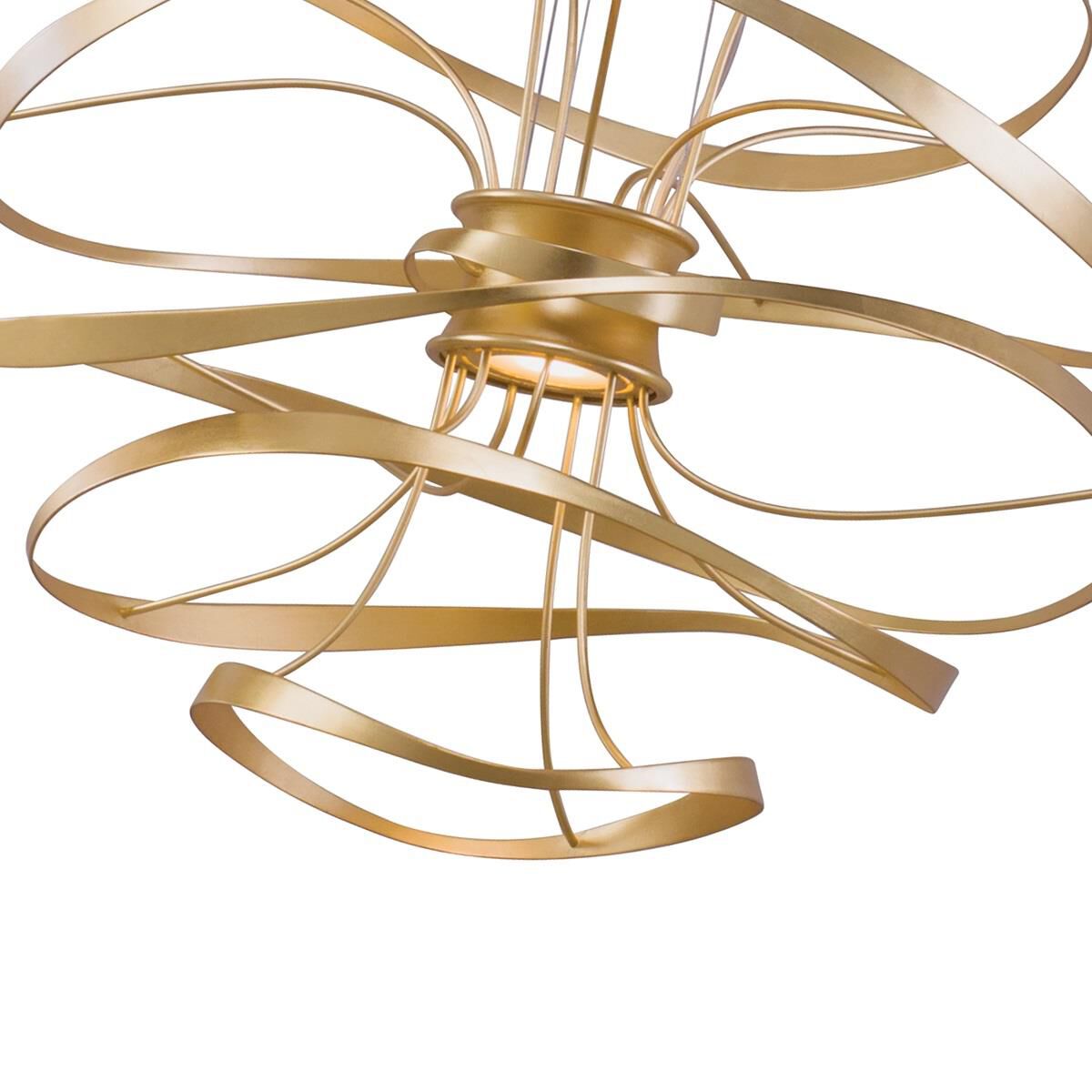 Calligraphy 18 Inch Large Pendant by Corbett Lighting