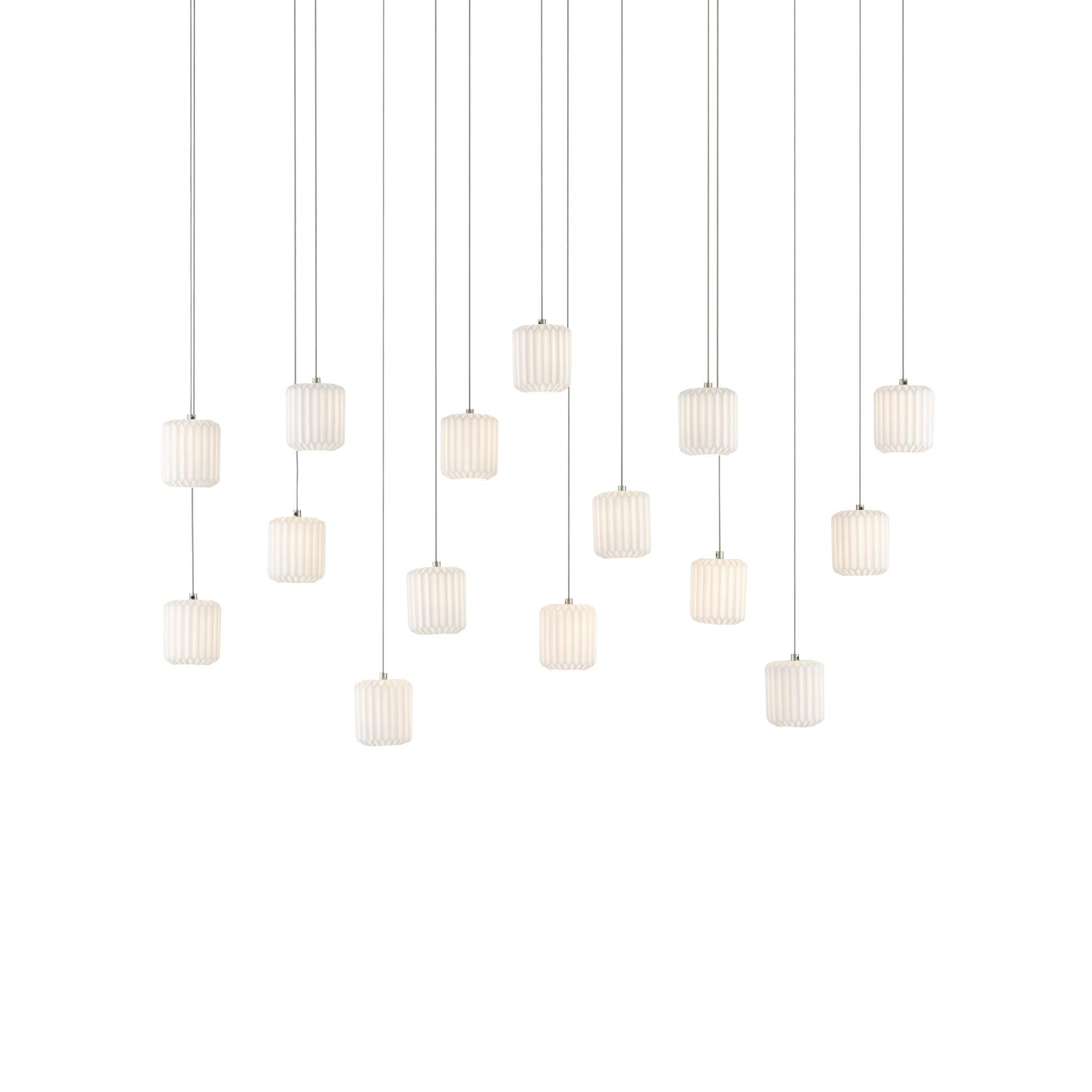 Dove 48 Inch 15 Light LED Multi Light Pendant by Currey and Company