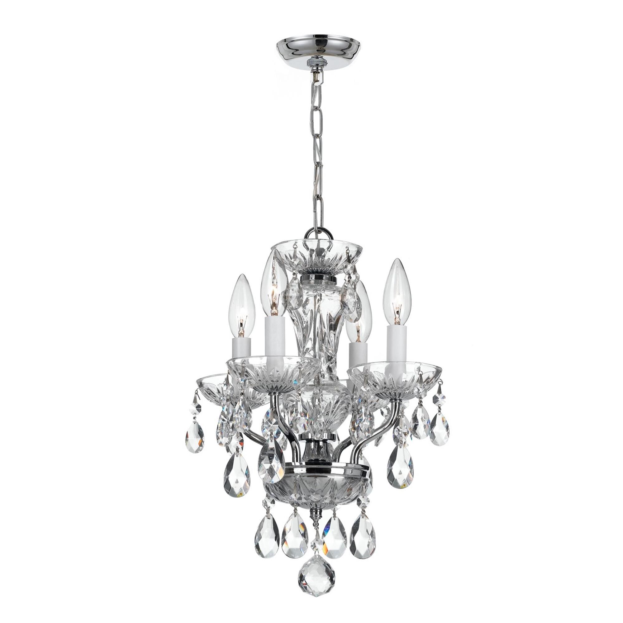 Shown in Chrome finish and Clear Swarovski Strass crystal