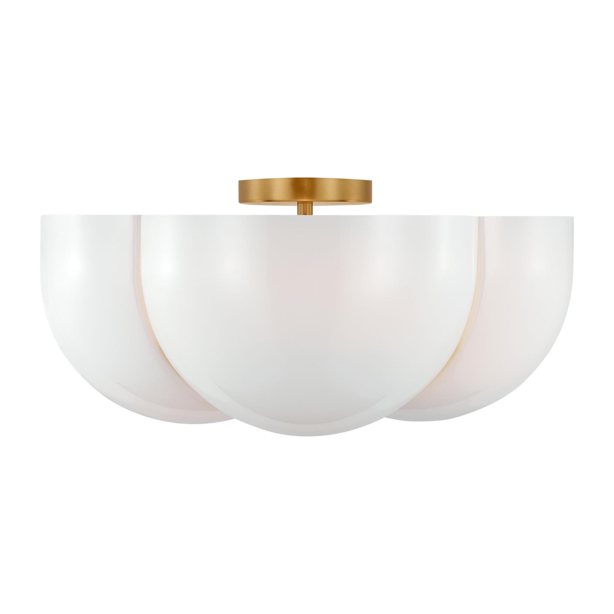 Shown in Burnished Brass finish