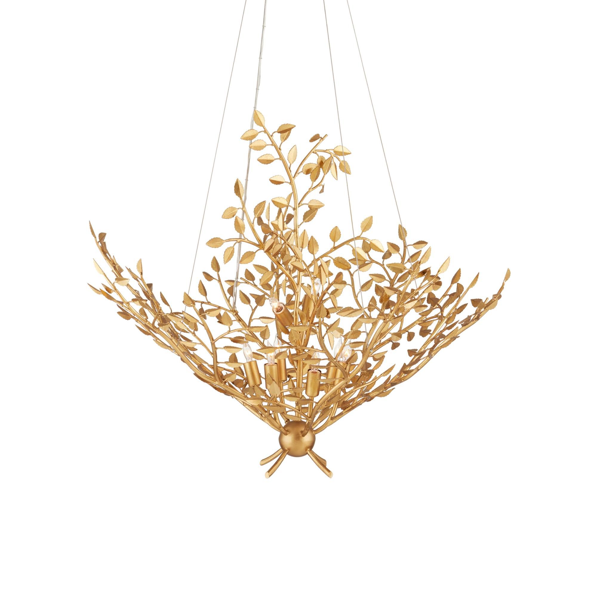 Aviva Stanoff Collection Huckleberry 8 Light Chandelier by Currey and Company
