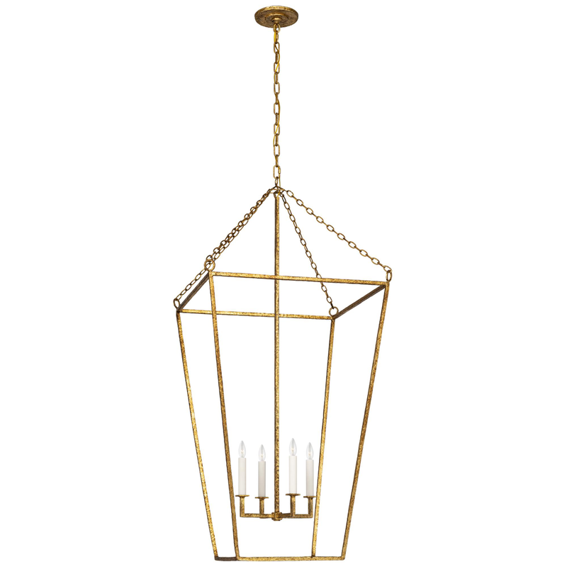 Marie Flanigan Malloy 23 Inch LED Cage Pendant by Visual Comfort Signature Collection
