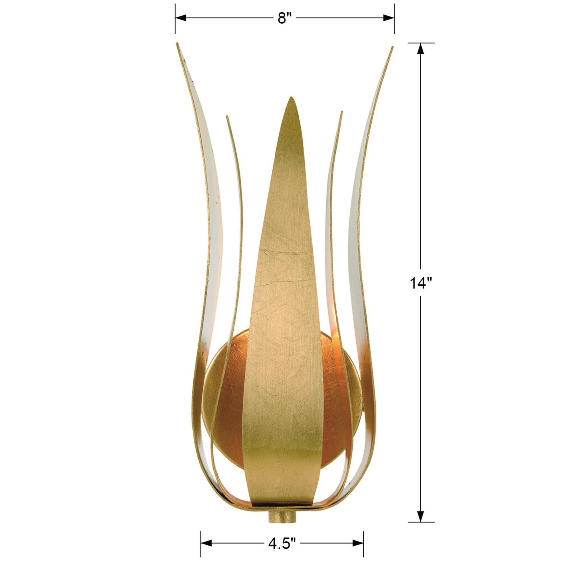 Shown in Antique Gold finish