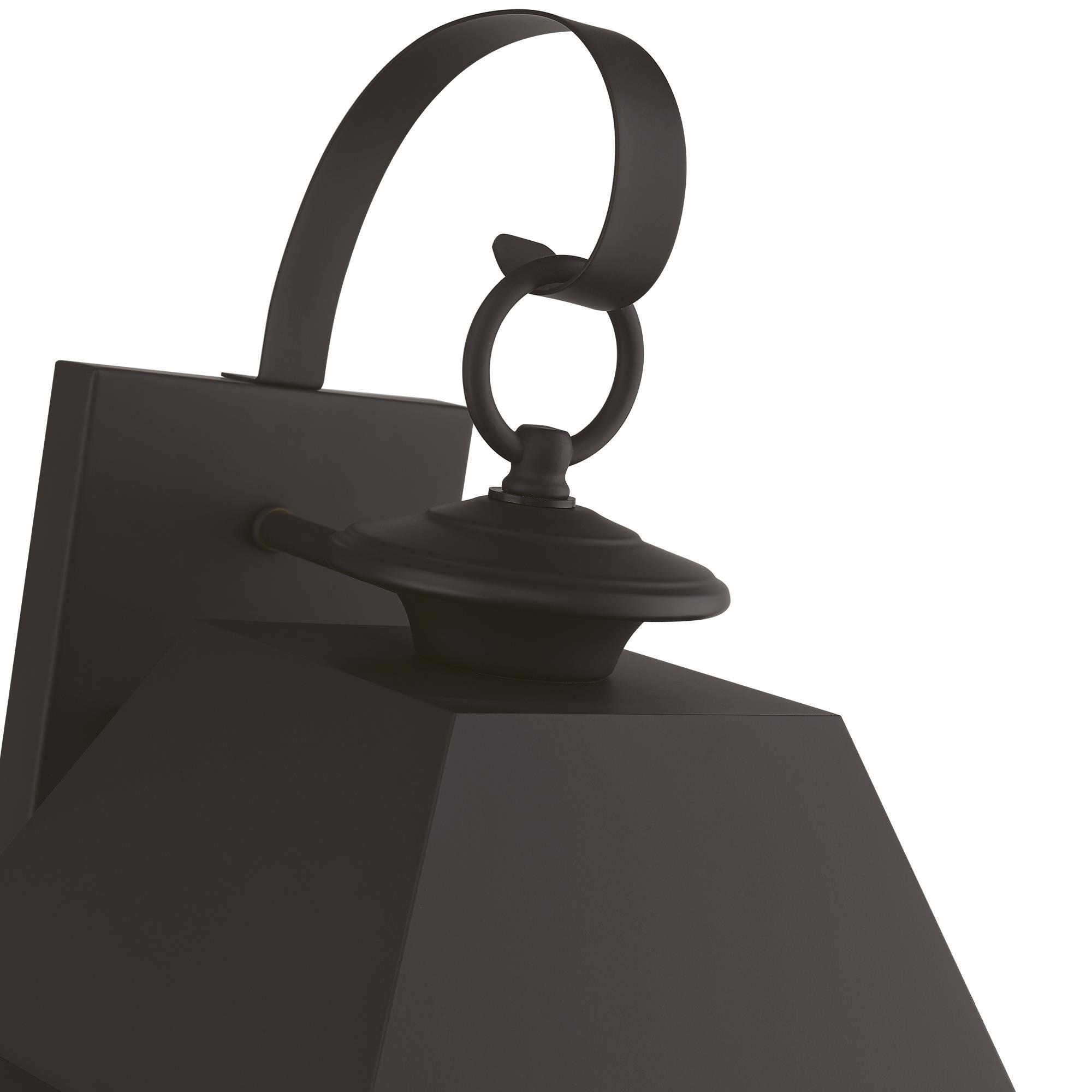 Shown in Bronze with Antique Brass Finish Cluster finish and Clear glass