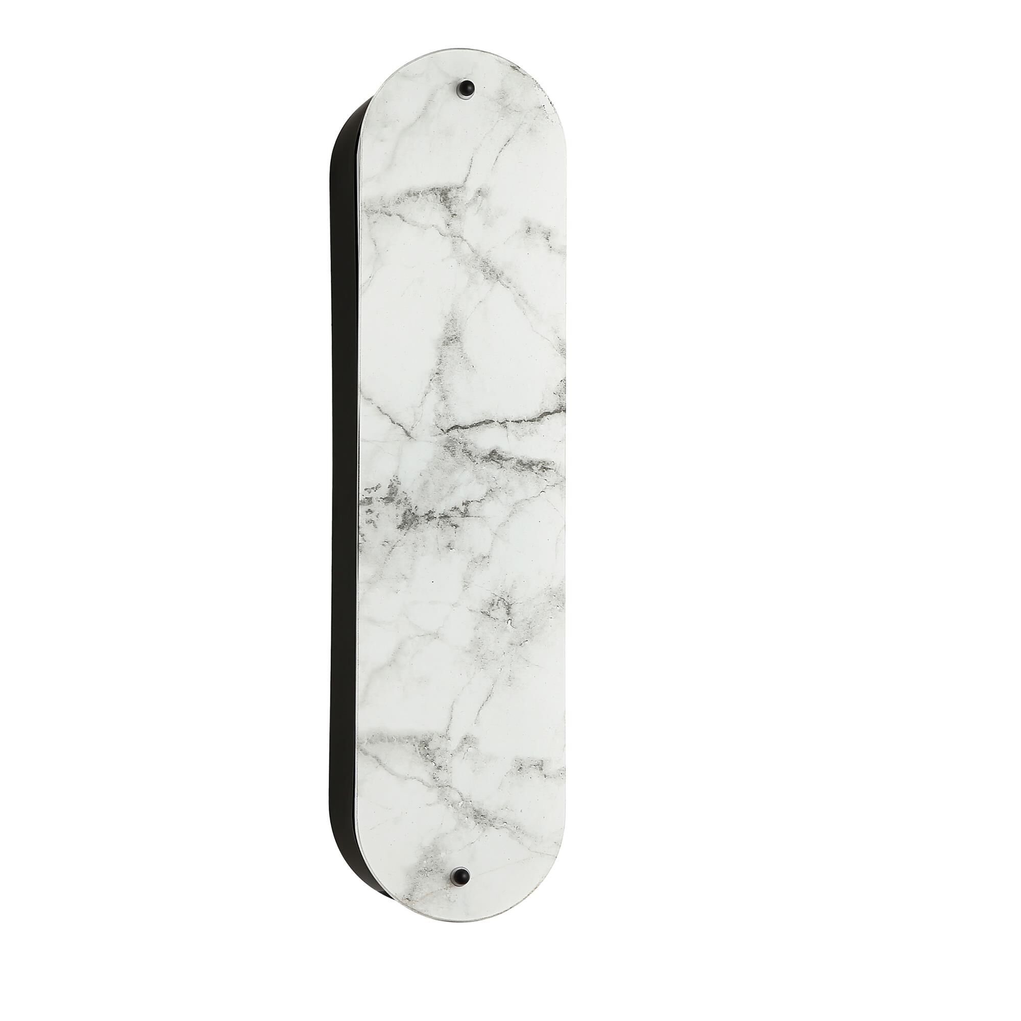 Shown in Matte Black finish and Alabaster shade