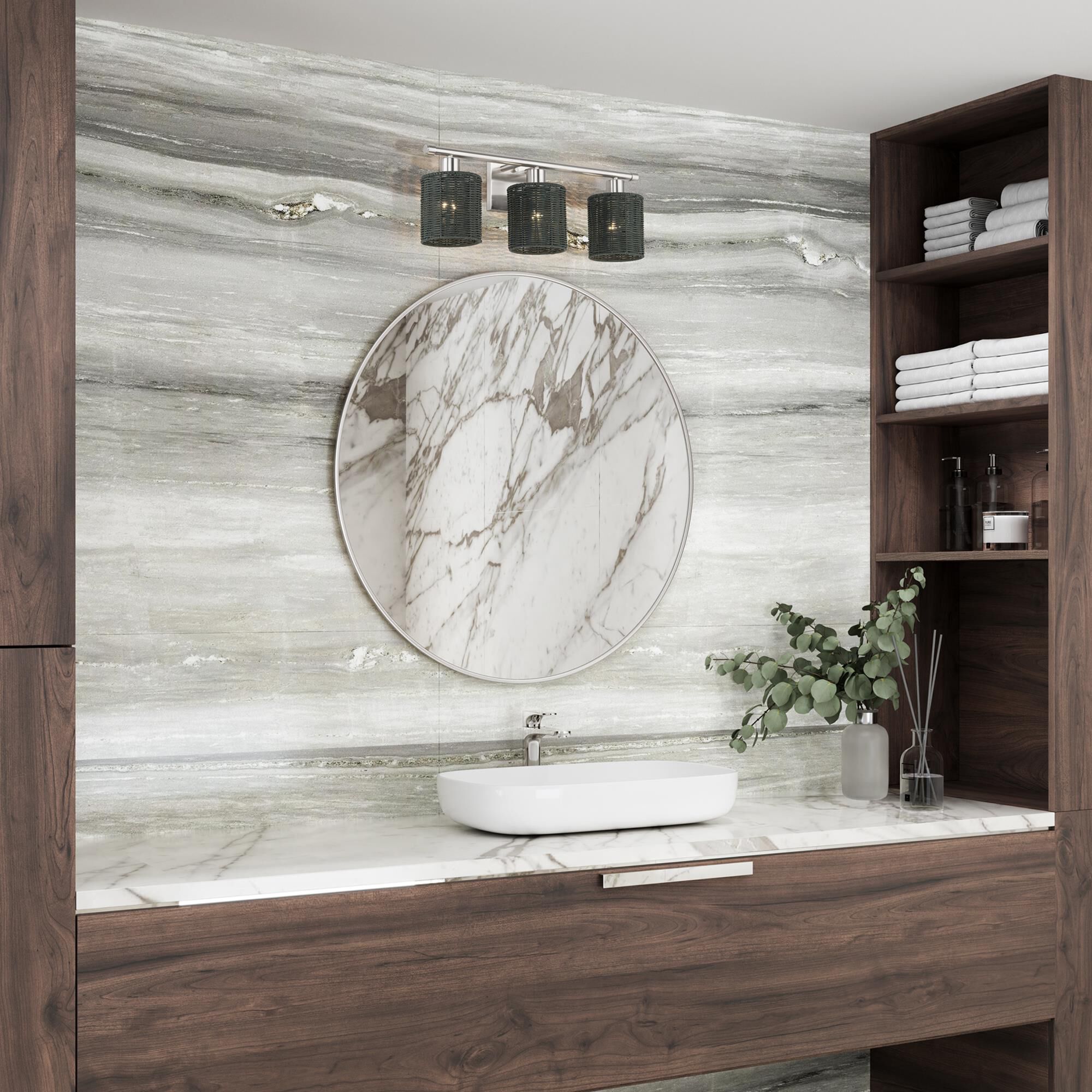 Weavington 24 Inch Bath Vanity Light by Livex Lighting