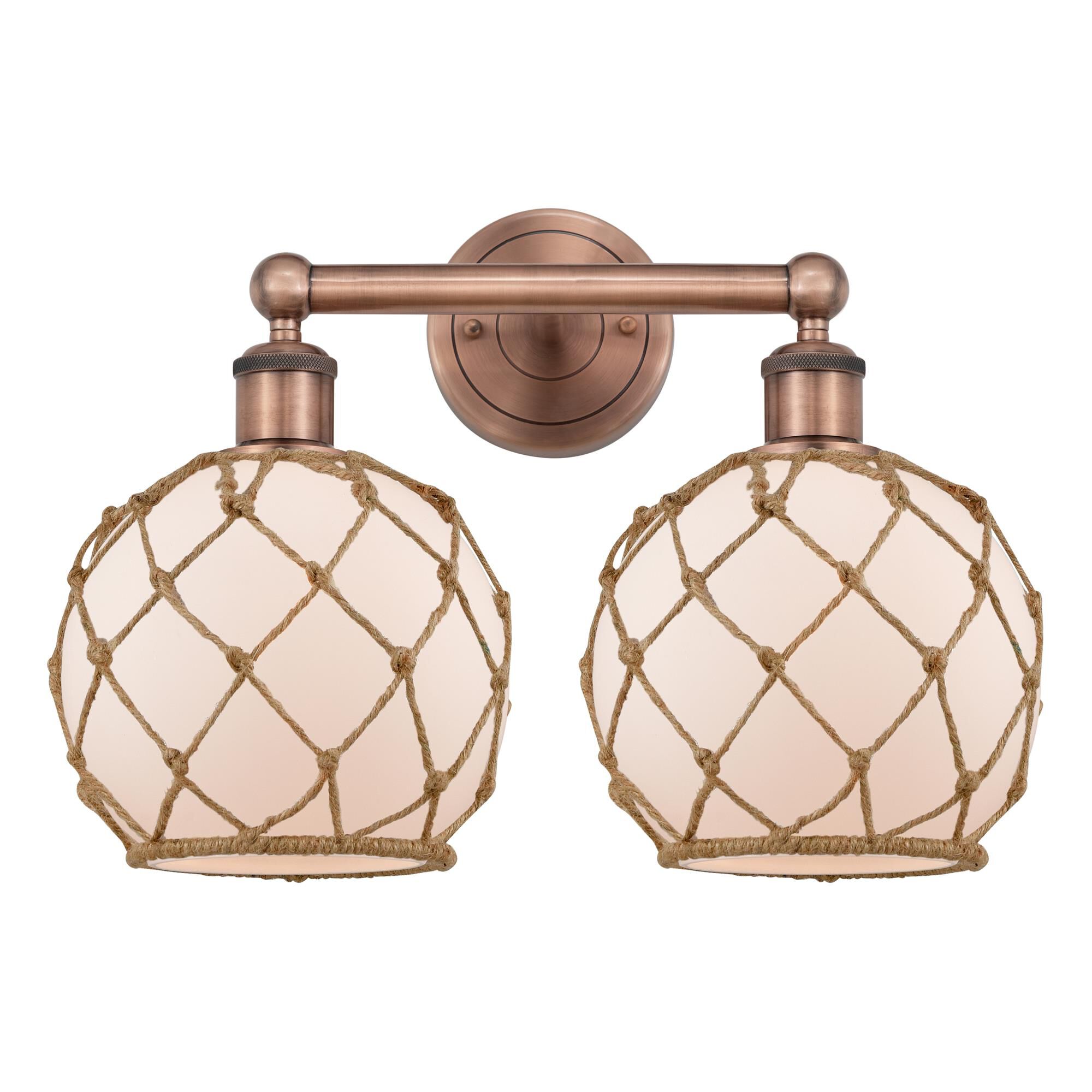 Bruno Marashlian Farmhouse Rope 17 Inch Bath Vanity Light by Innovations Lighting