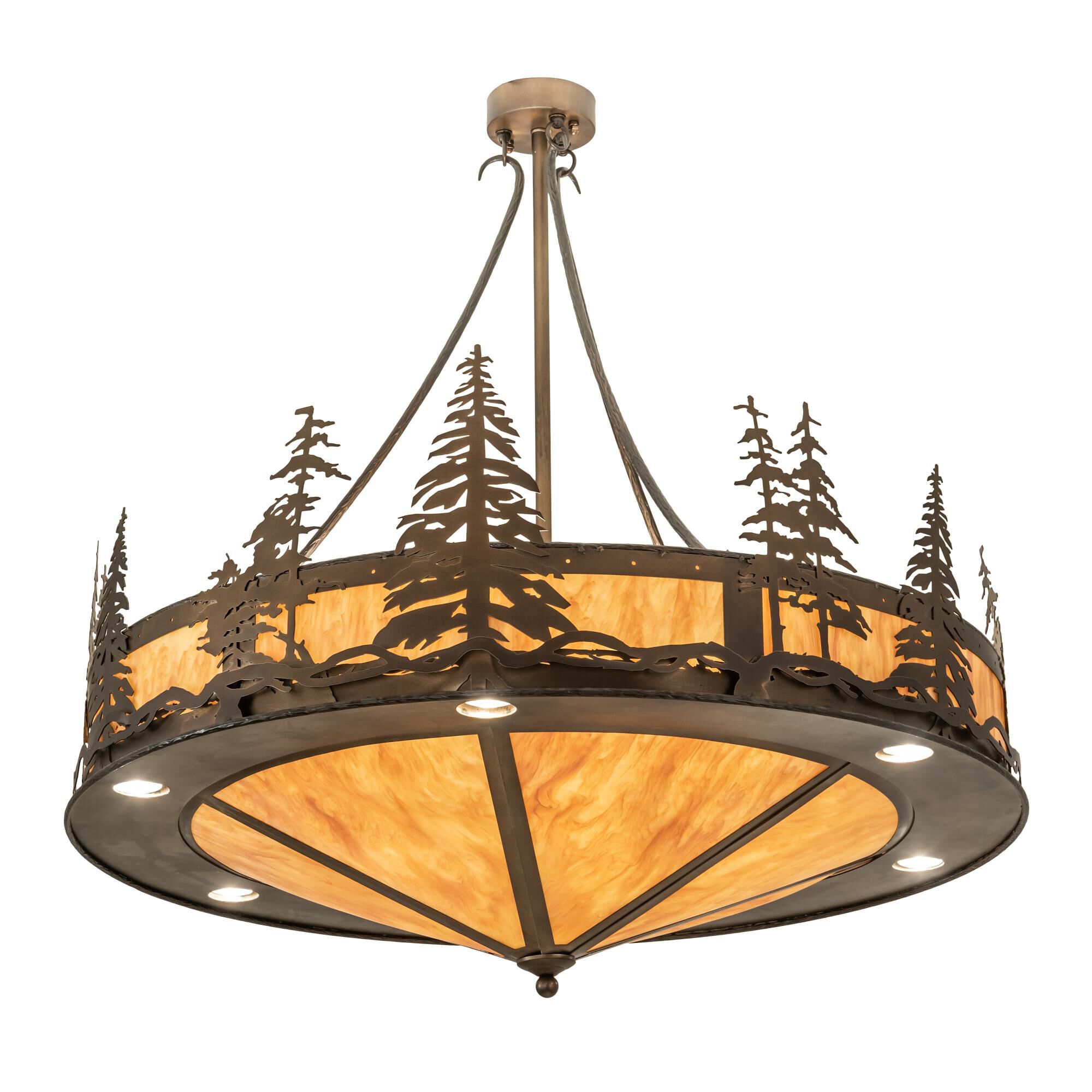 Meyda Lighting Tall Pines 40 Inch Large Pendant