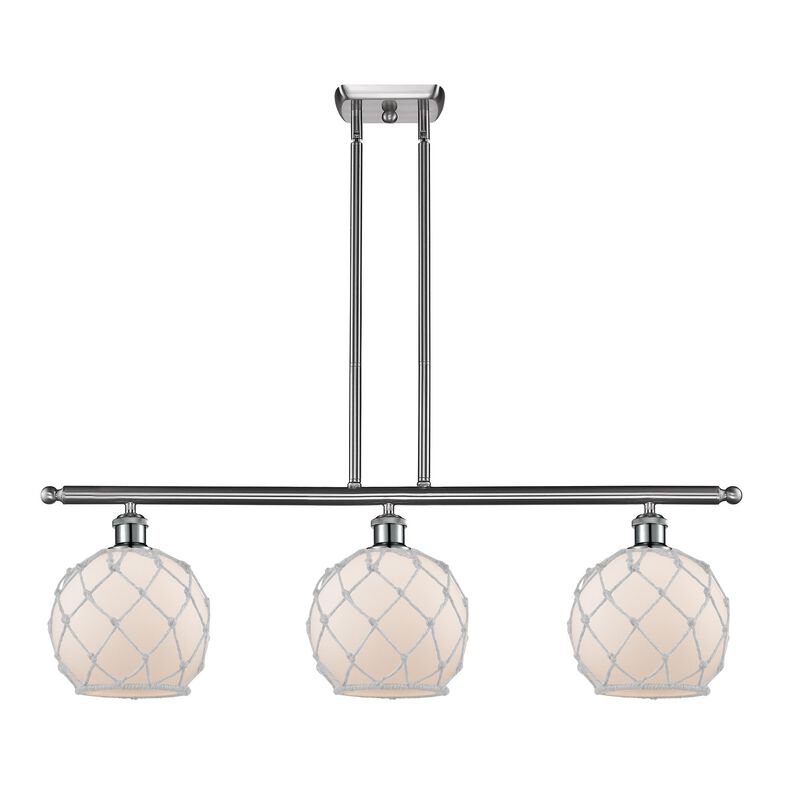 Bruno Marashlian Farmhouse Rope 36 Inch Linear Suspension Light by Innovations Lighting