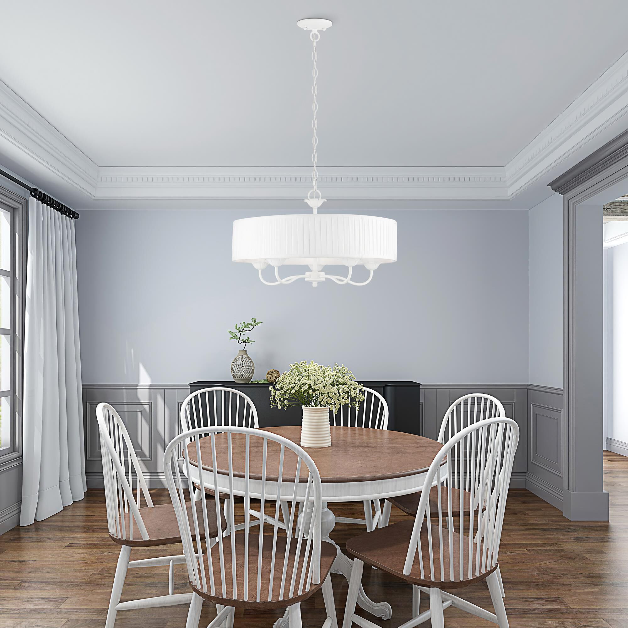 Edinburgh 5 Light Chandelier by Livex Lighting