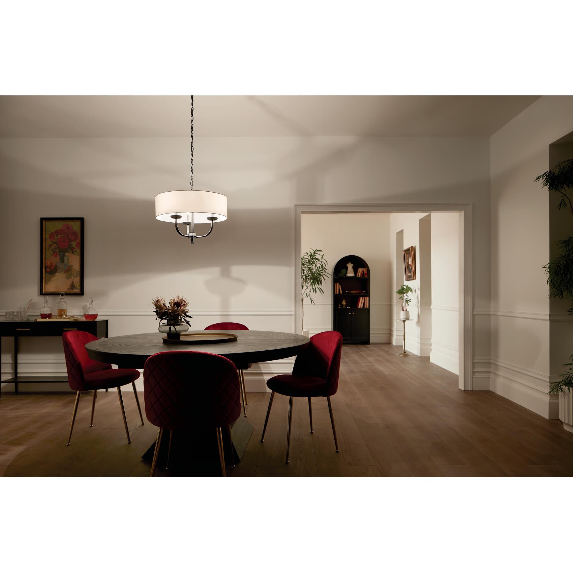 Kennewick 20 Inch 3 Light Mini Chandelier by Kichler Lighting