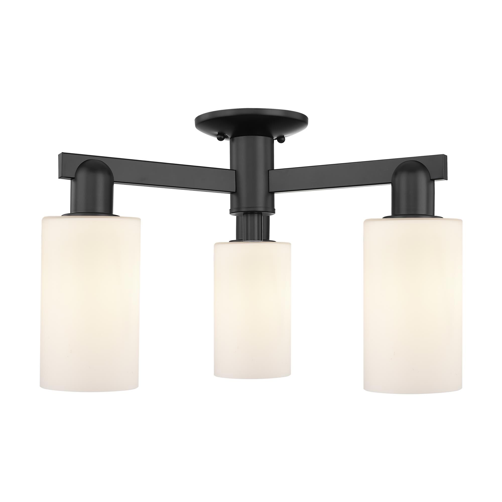 Bruno Marashlian Clymer 21 Inch Semi Flush Mount by Innovations Lighting
