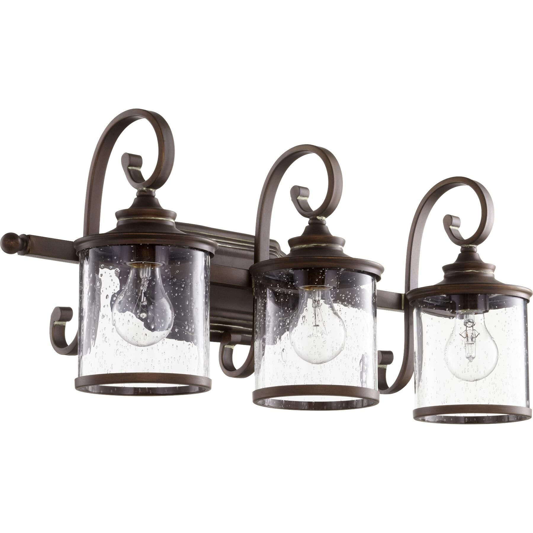 San Miguel 26 Inch 3 Light Bath Vanity Light by Quorum International