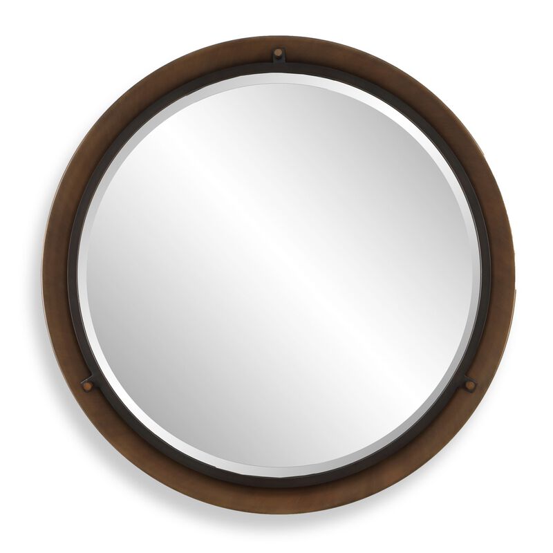 Porthole Medium Decorative Mirror by Uttermost