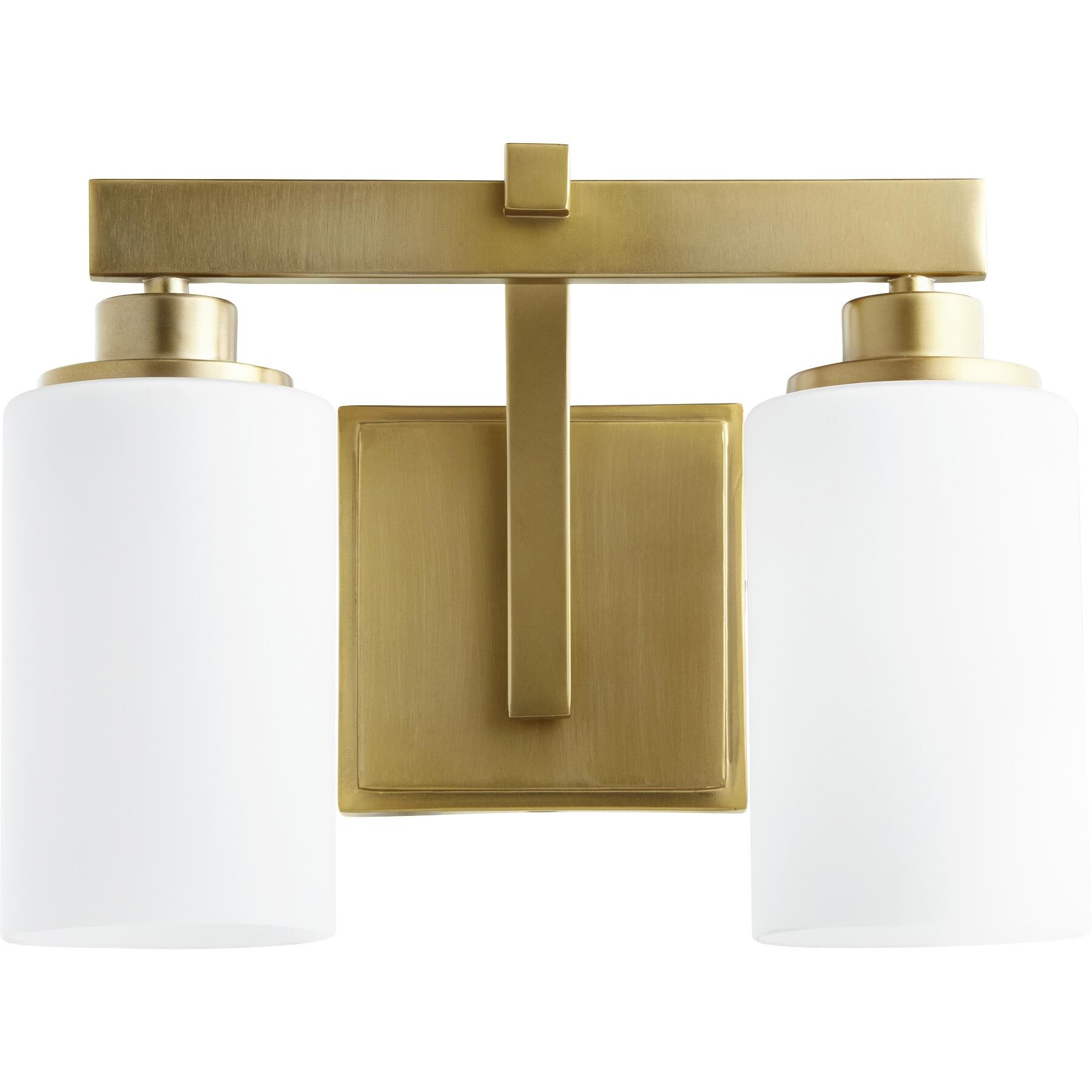 Lancaster 13 Inch 2 Light Bath Vanity Light by Quorum International