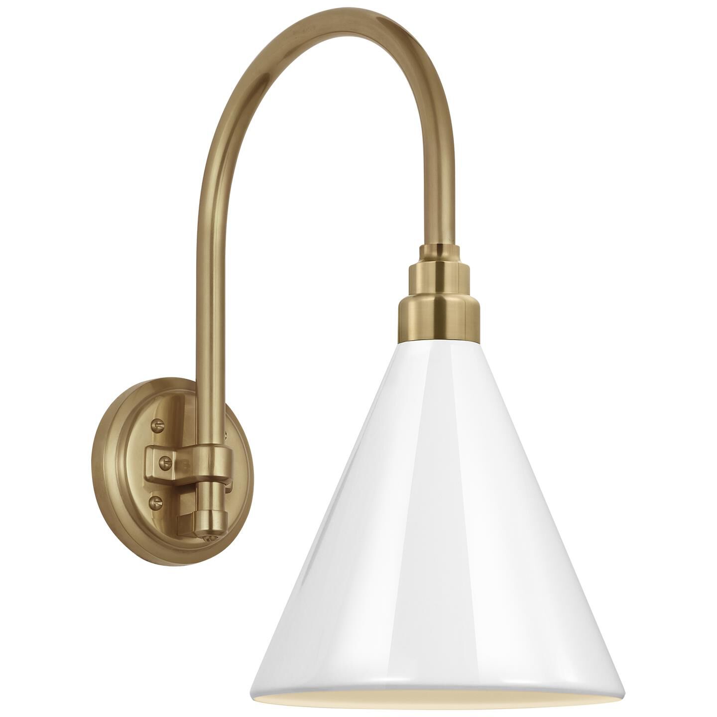 Thomas O'Brien Academy Barn Light 18 Inch Outdoor Wall Light by Visual Comfort Signature Collection