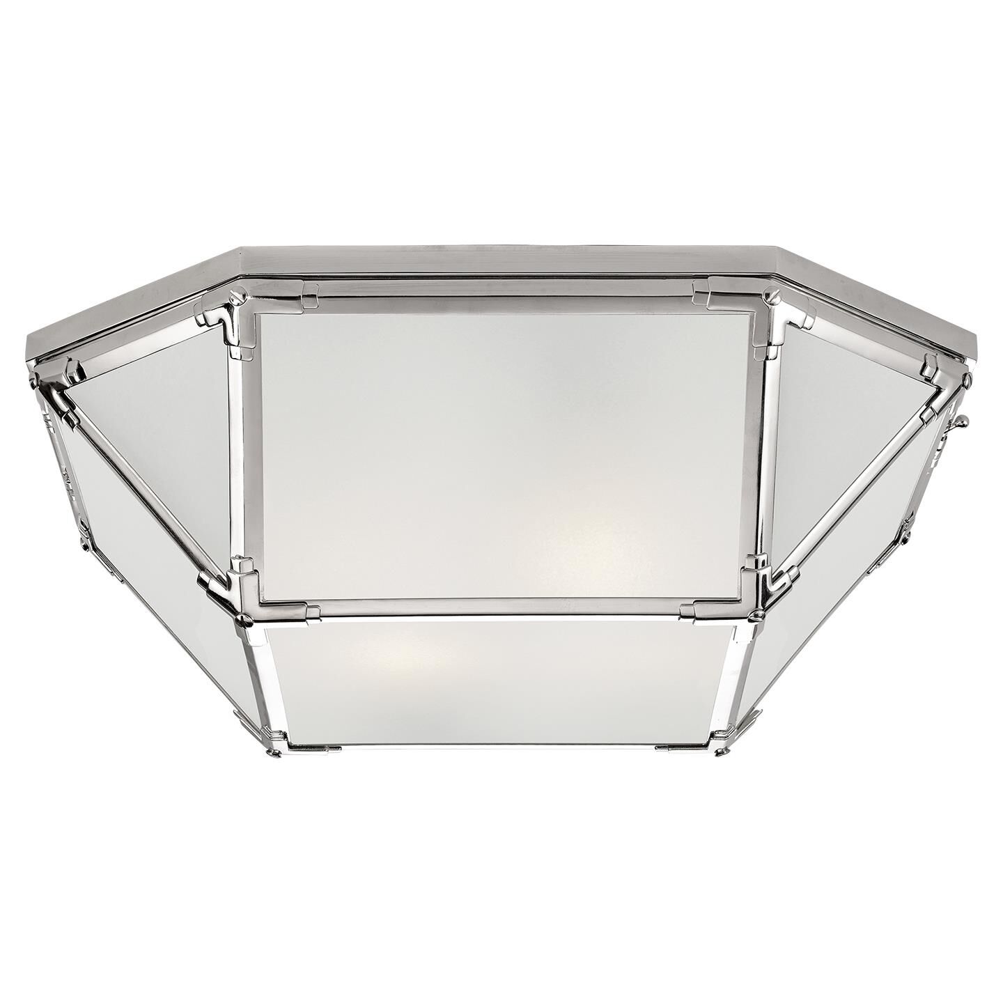Suzanne Kasler Morris 20 Inch 4 Light Flush Mount by Visual Comfort Signature Collection