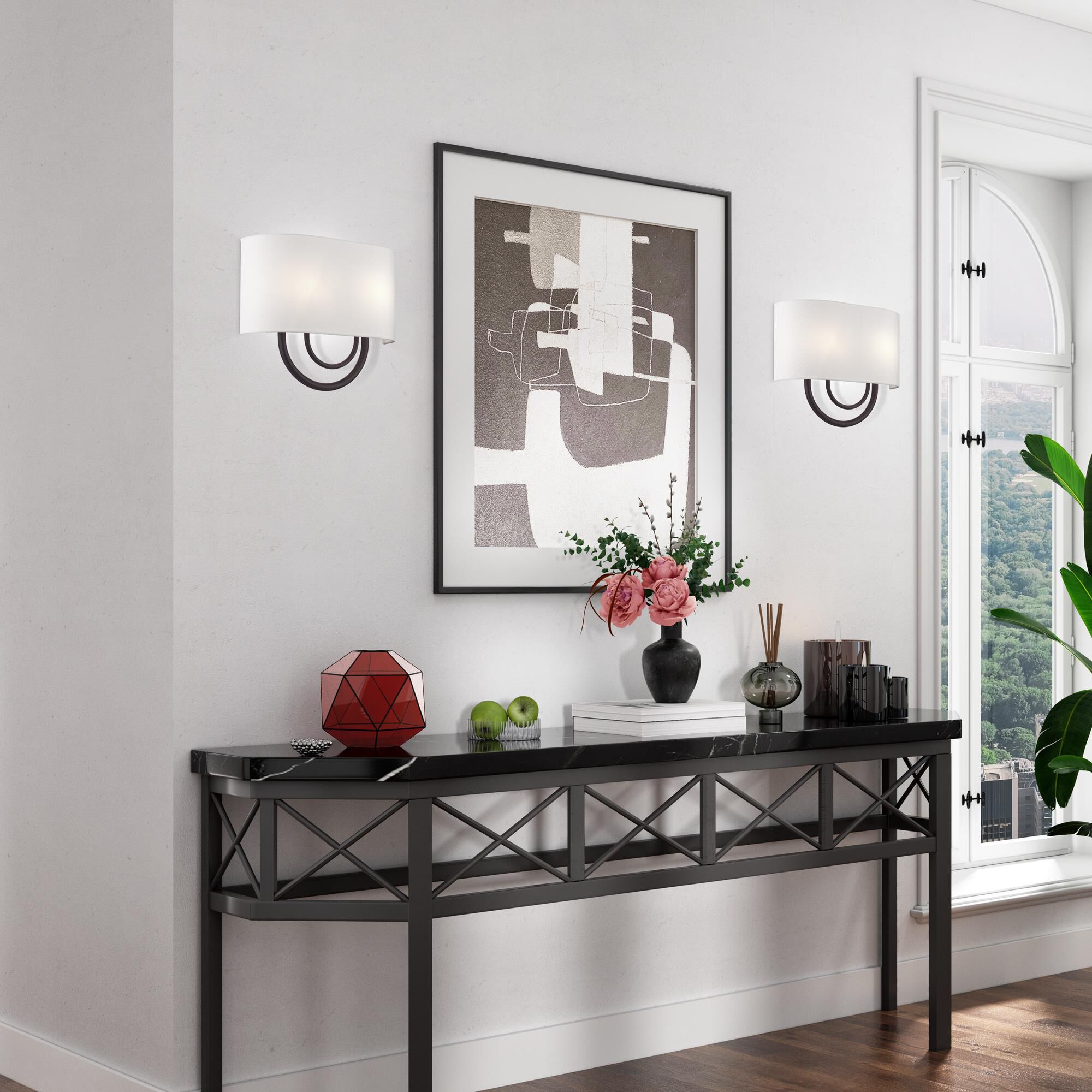 Stratton 13 Inch Wall Sconce by Livex Lighting