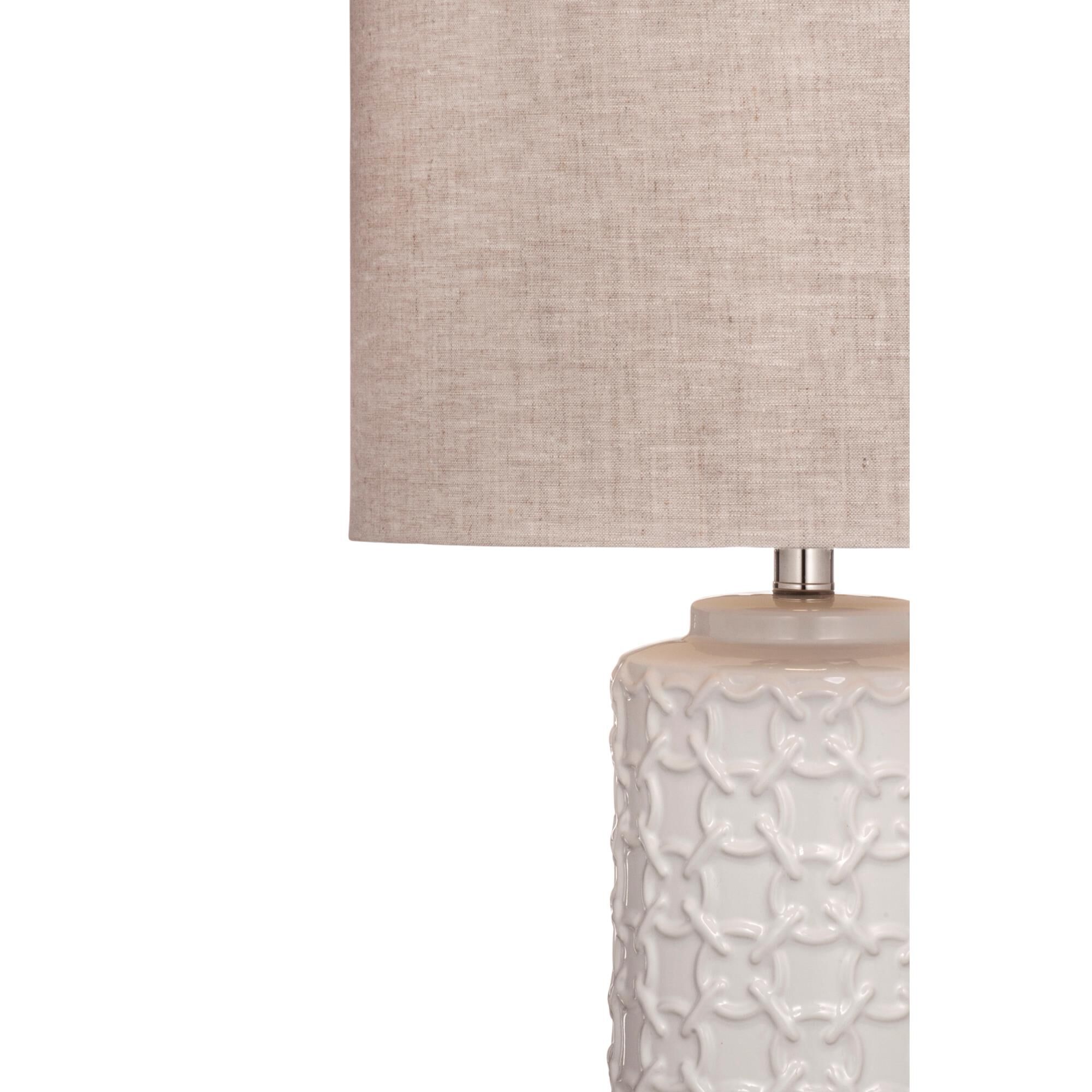 Marina 28 Inch Table Lamp by Bassett Mirror Company