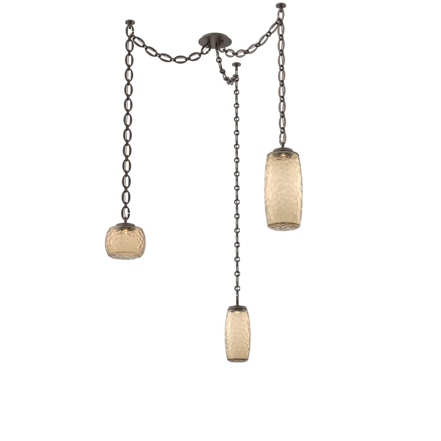 Levi Wilson Vessel 15 Inch Multi Pendant Light by Hammerton Studio