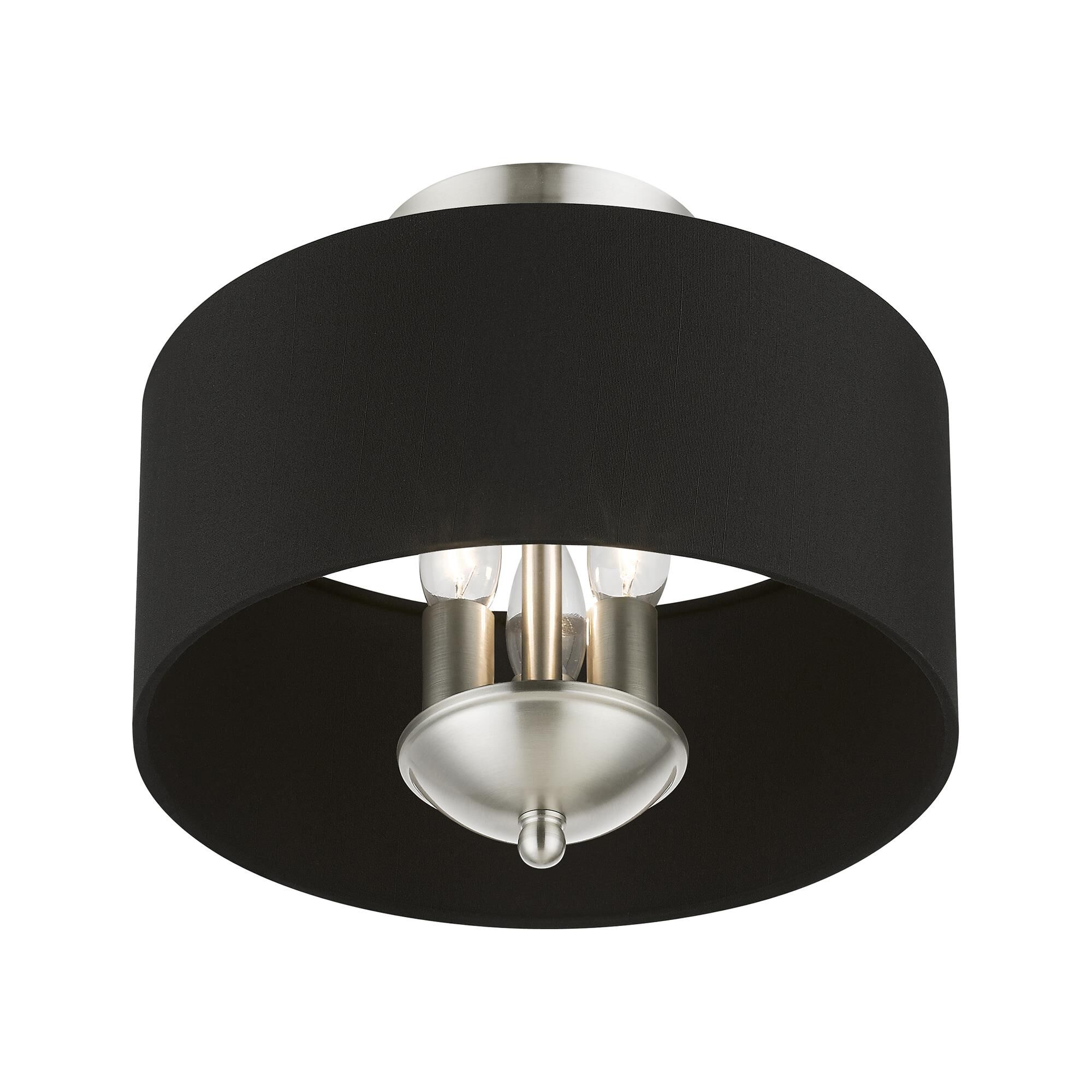 Huntington 3 Light Semi Flush Mount by Livex Lighting