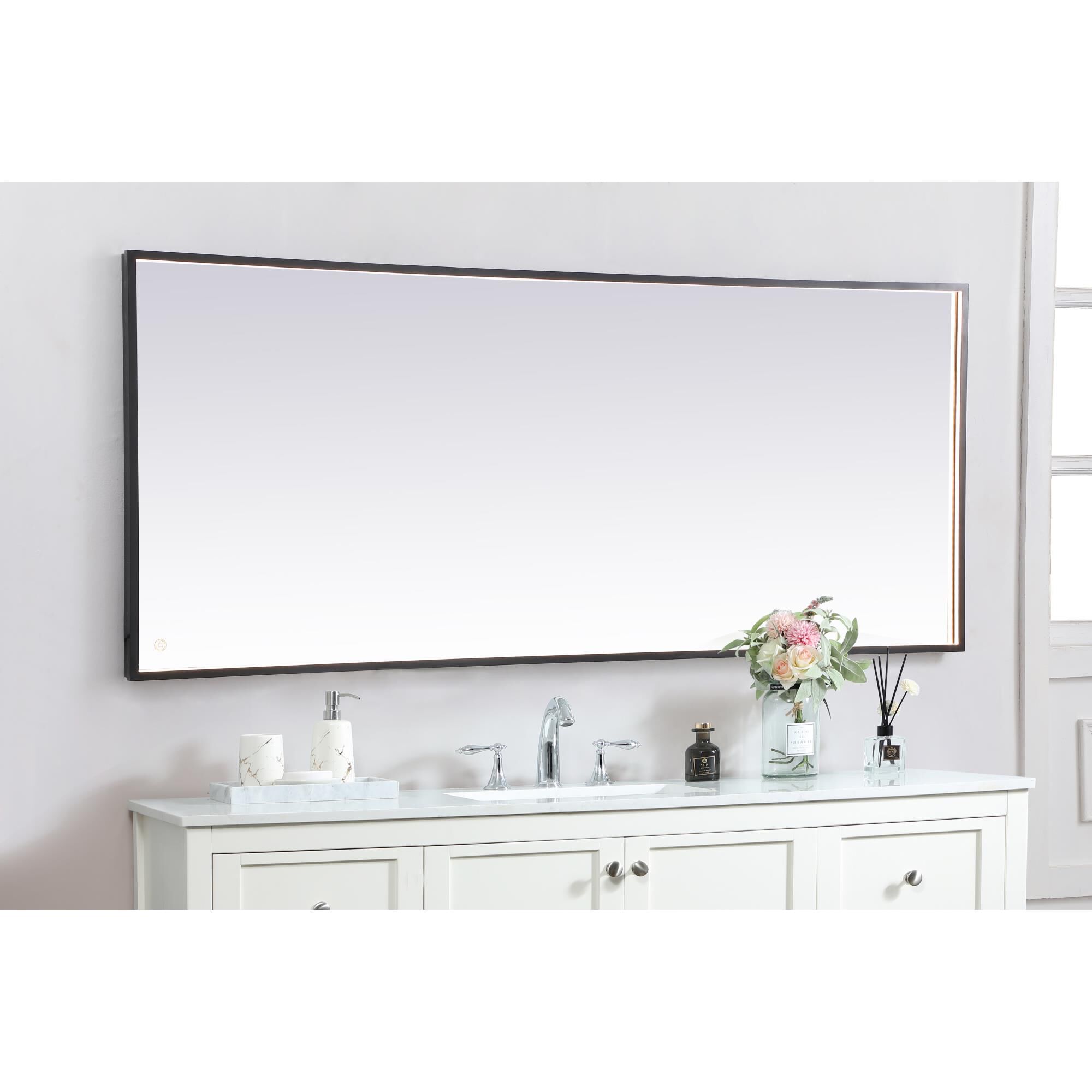 Pier LED Lighted Mirror by Elegant Decor