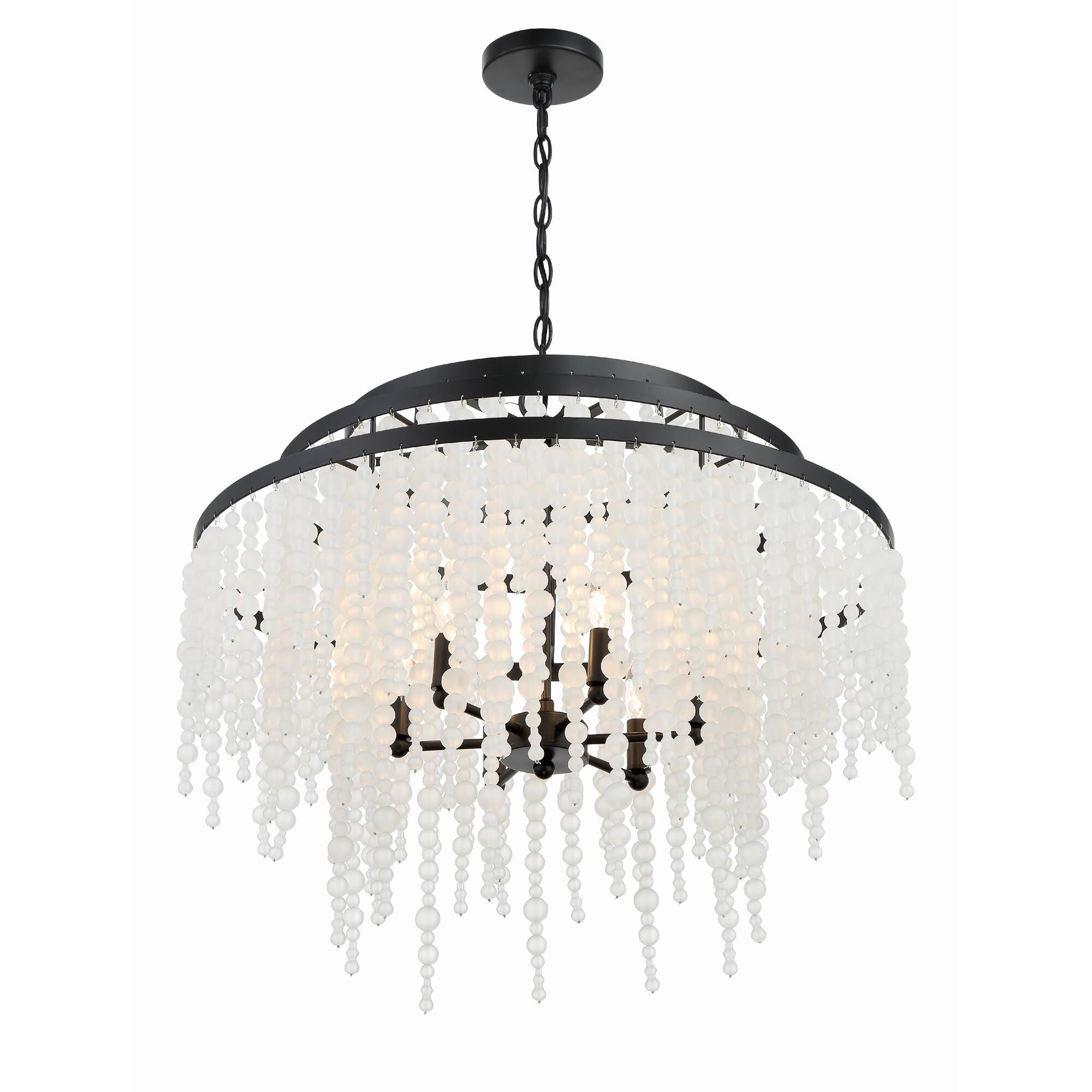 Poppy 26 Inch Chandelier,