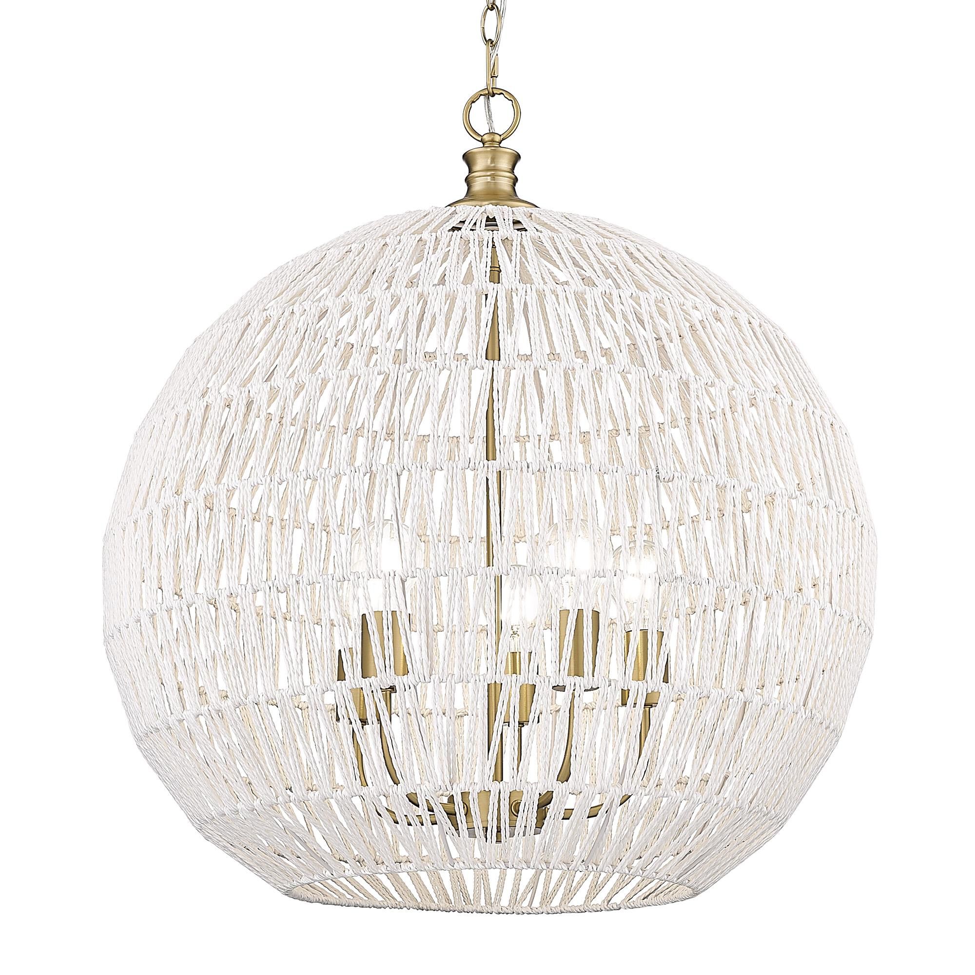 Florence 25 Inch Large Pendant by Golden Lighting