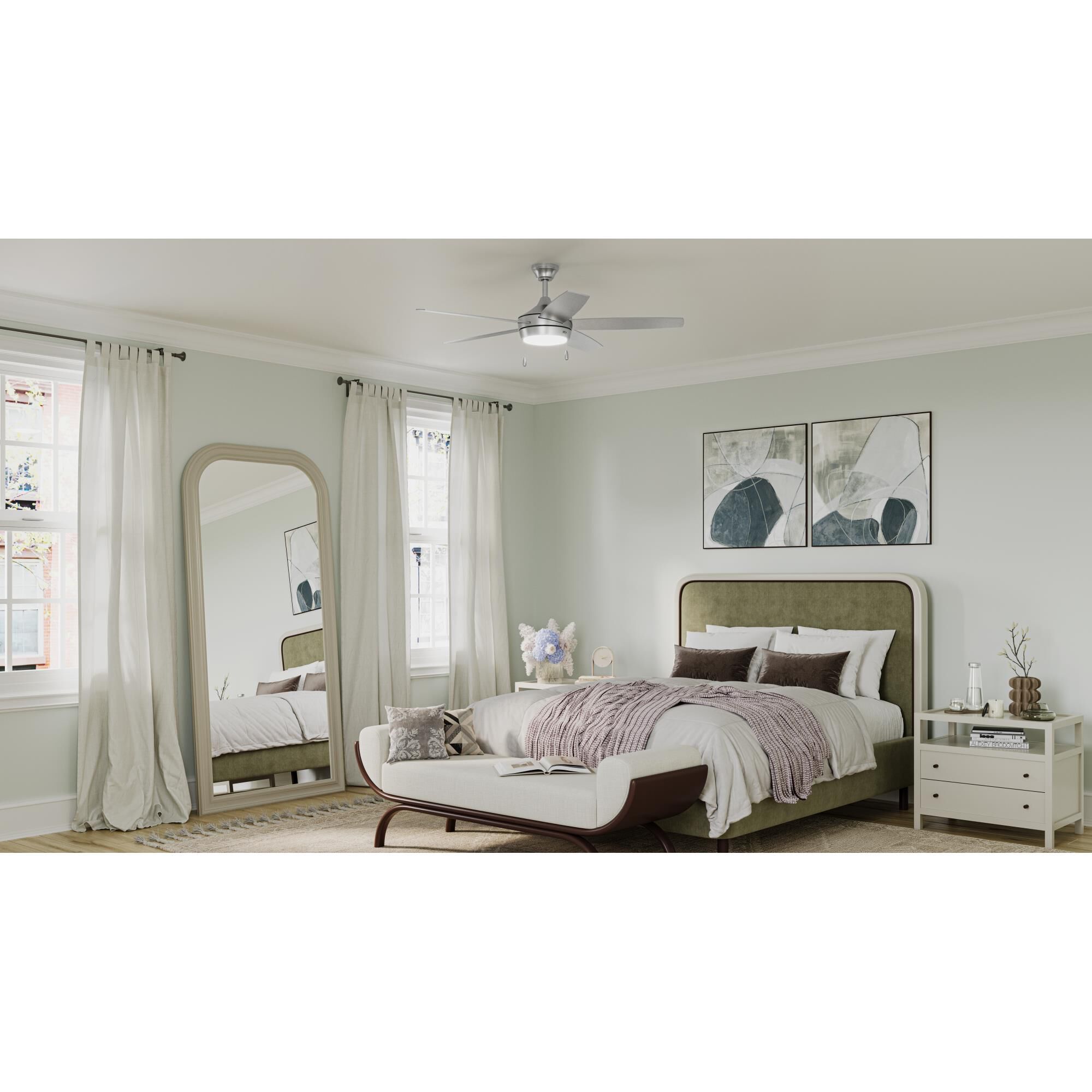 Nolyn 52 Inch Ceiling Fan with Light Kit by Progress Lighting