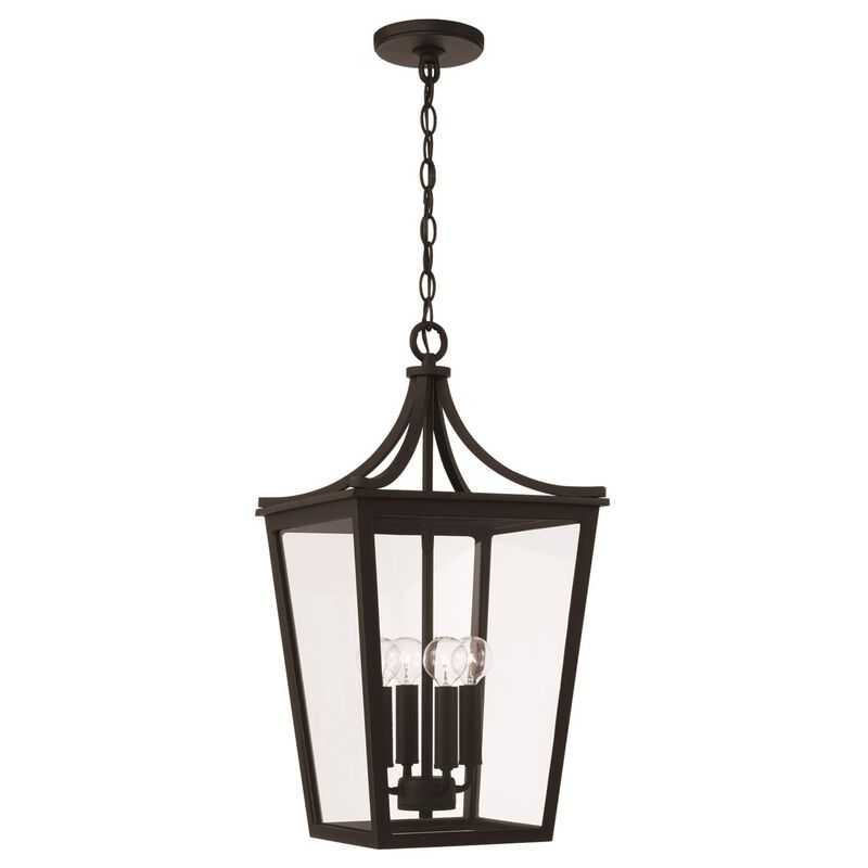 Adair 23 Inch Tall 4 Light Outdoor Hanging Lantern by Capital Lighting Fixture Company