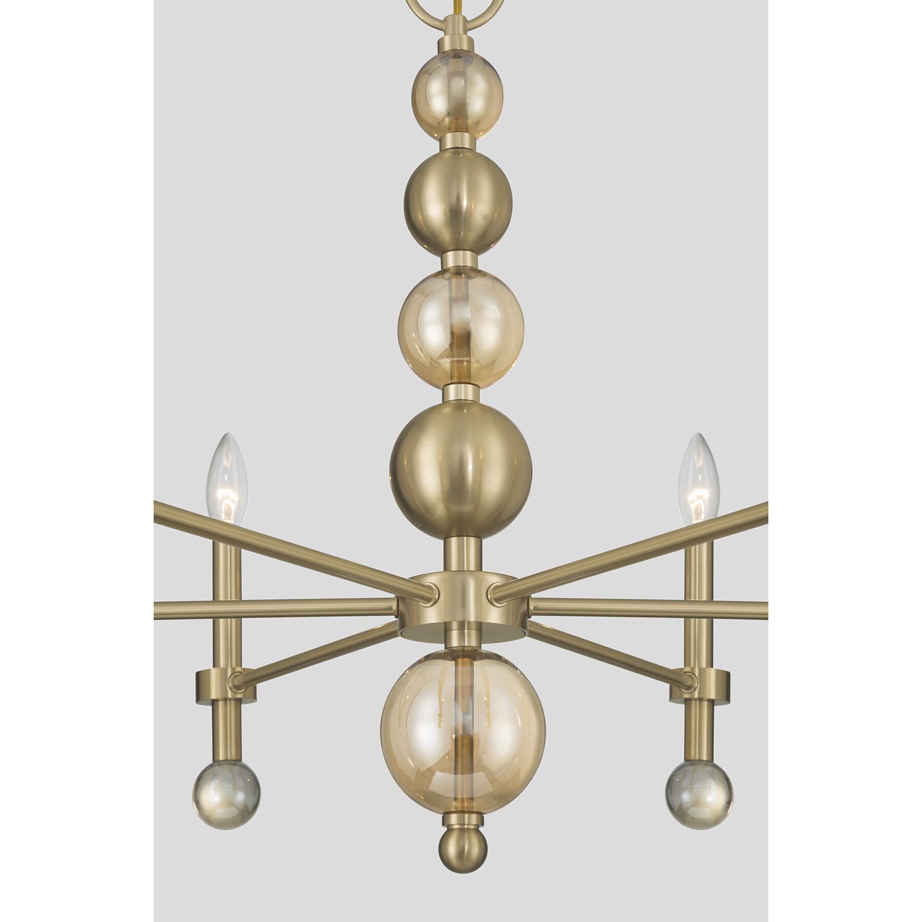 Crescent 30 Inch Chandelier by Savoy House