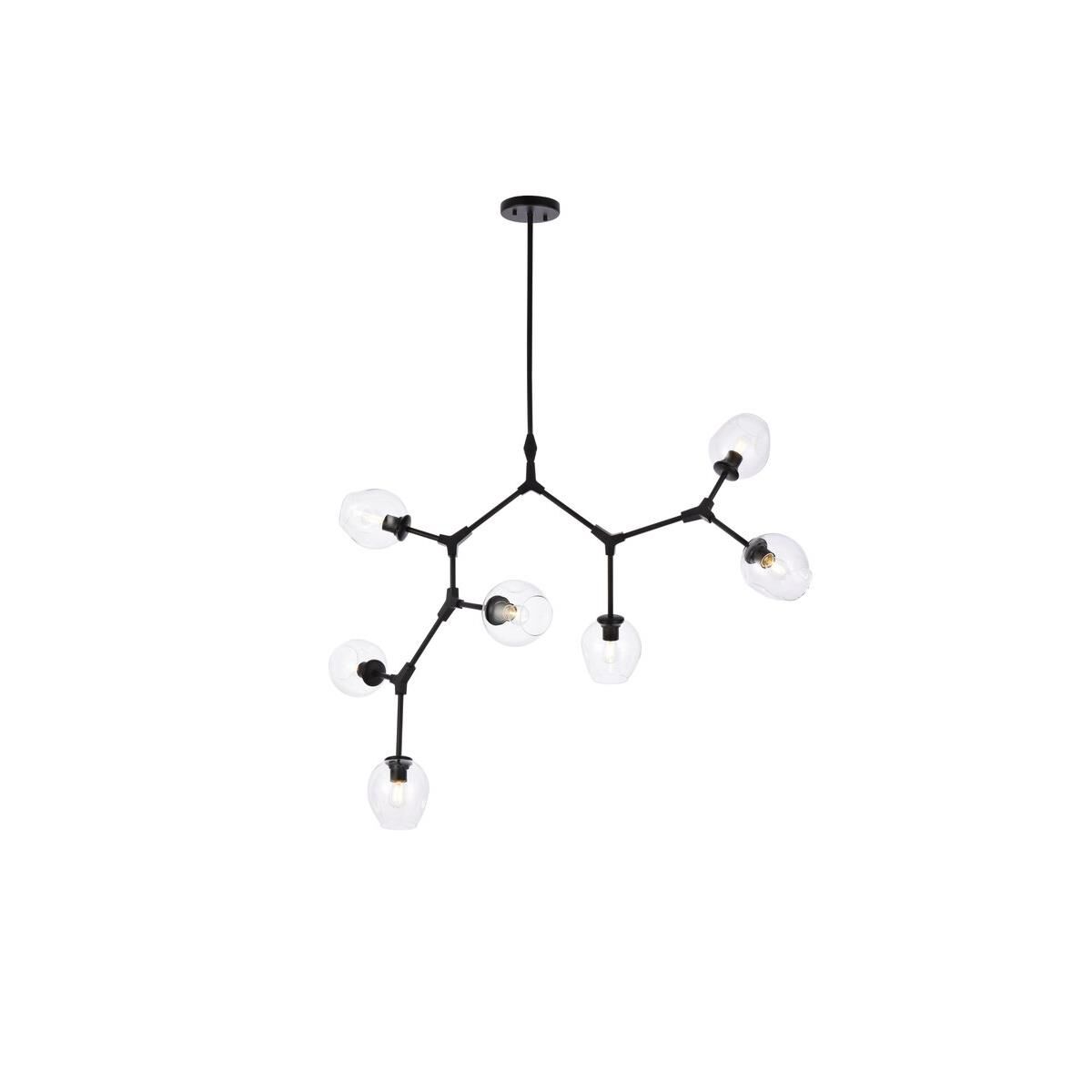 Cavoli 42 Inch 5 Light Chandelier by Elegant Lighting