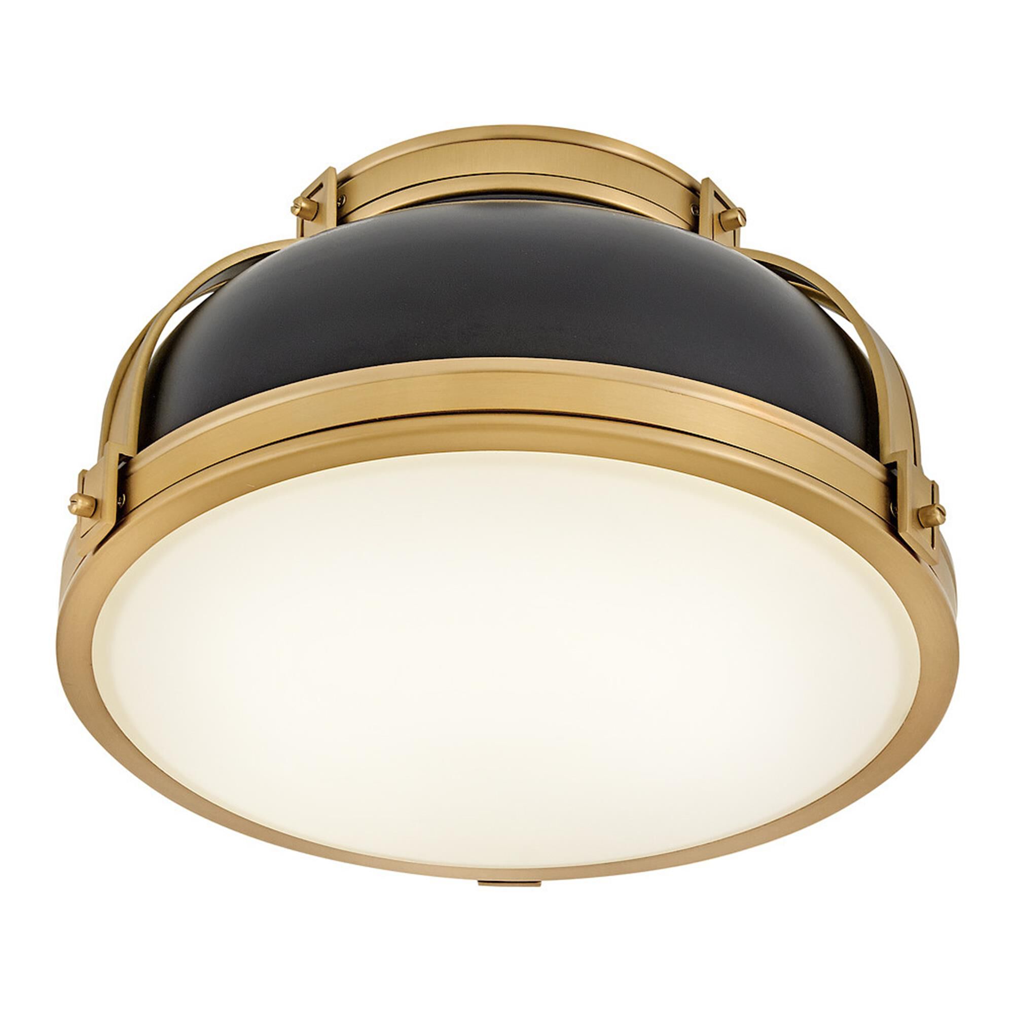 Barton 14 Inch 2 Light Flush Mount,
