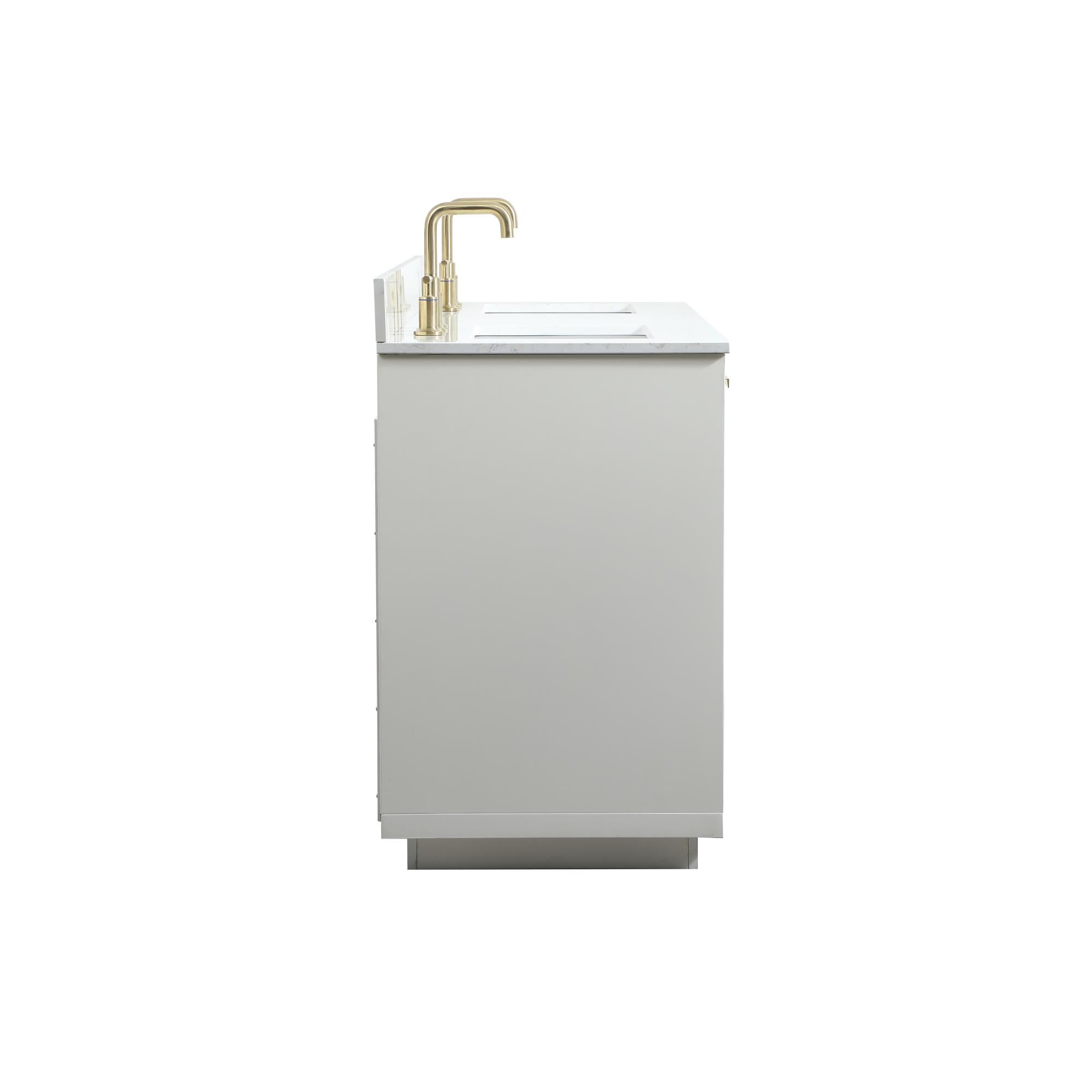 Shown in White finish