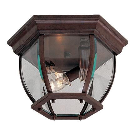 Wyndmere 10 Inch 3 Light Outdoor Flush Mount by Minka Lavery