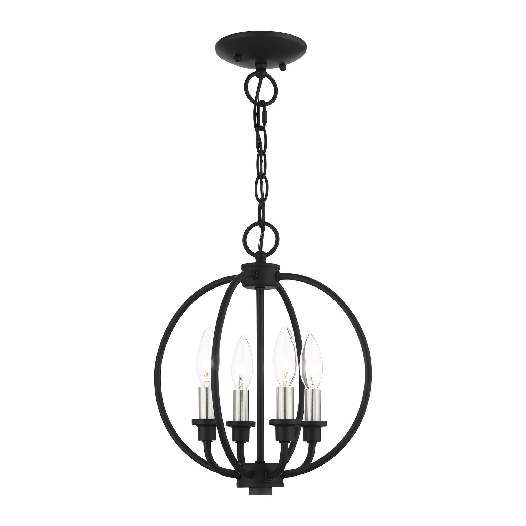 Milania 4 Light Mini Chandelier by Livex Lighting
