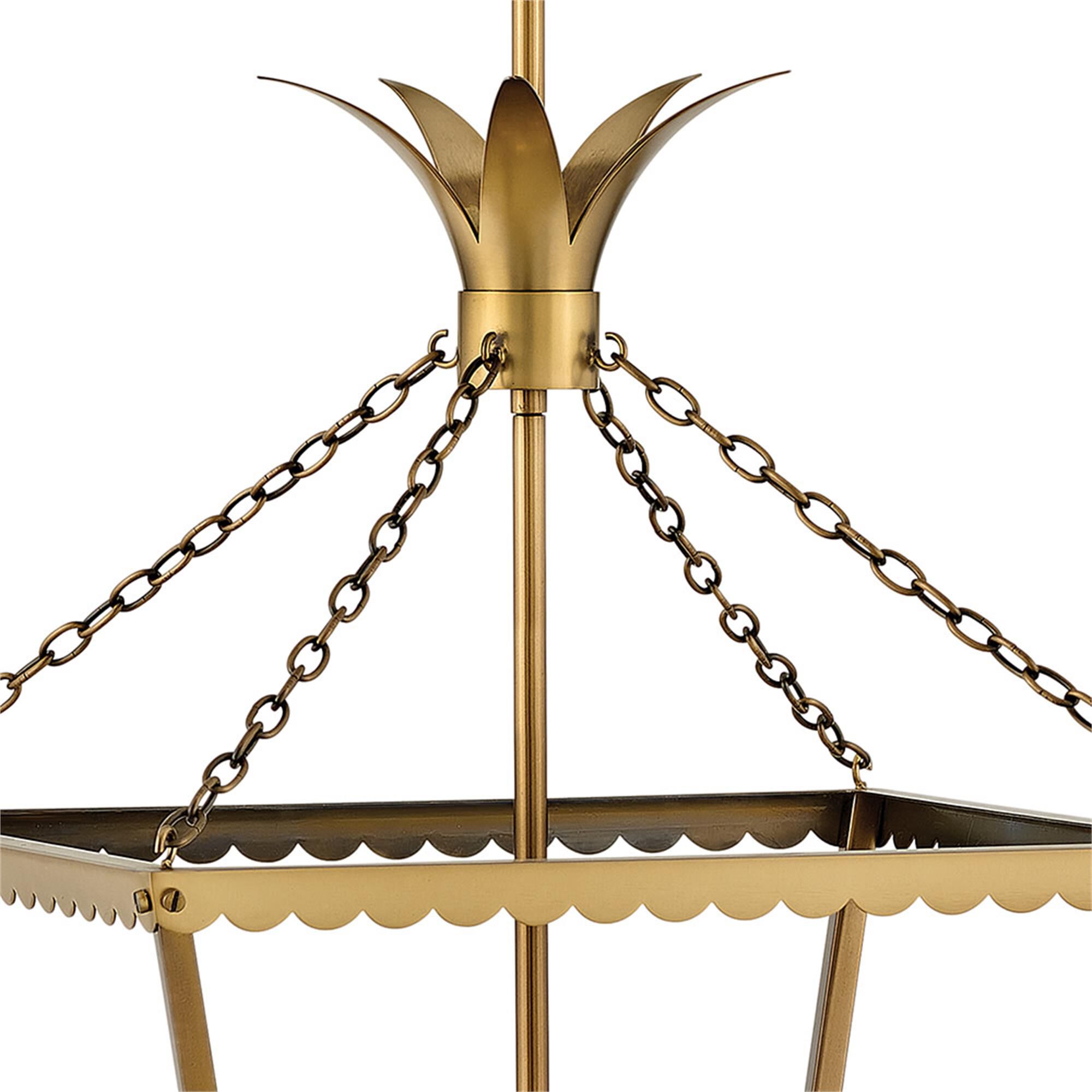 Shown in Heritage Brass finish