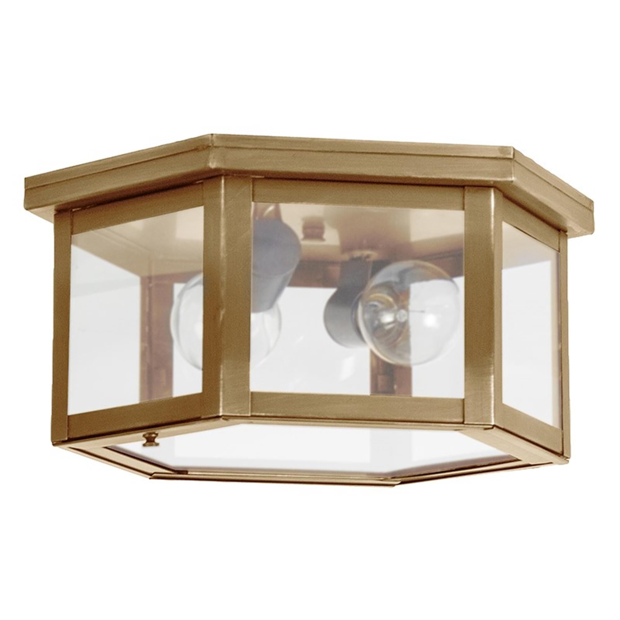 Williams 13 Inch 2 Light Outdoor Flush Mount,