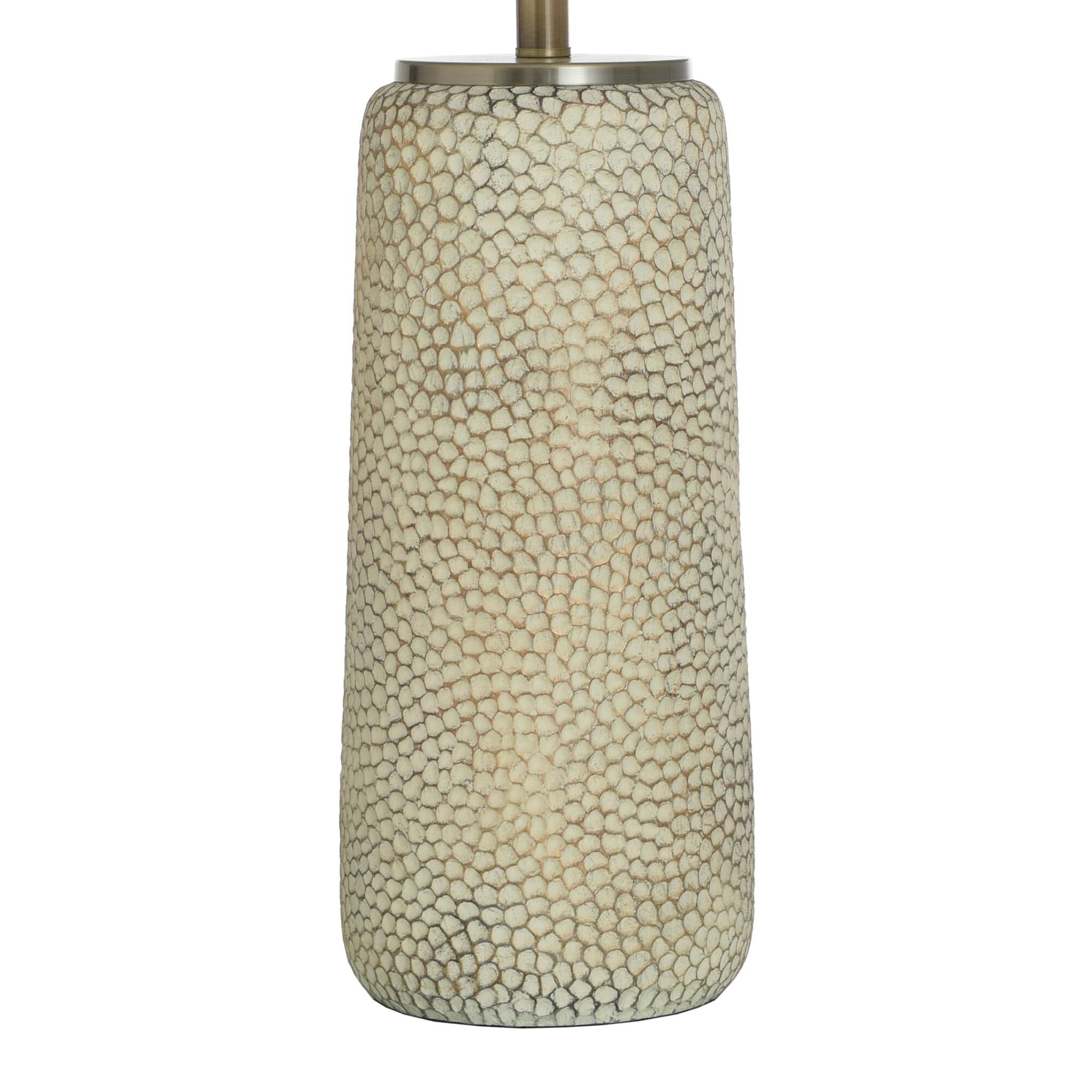 Shown in Gold finish and Off-White shade