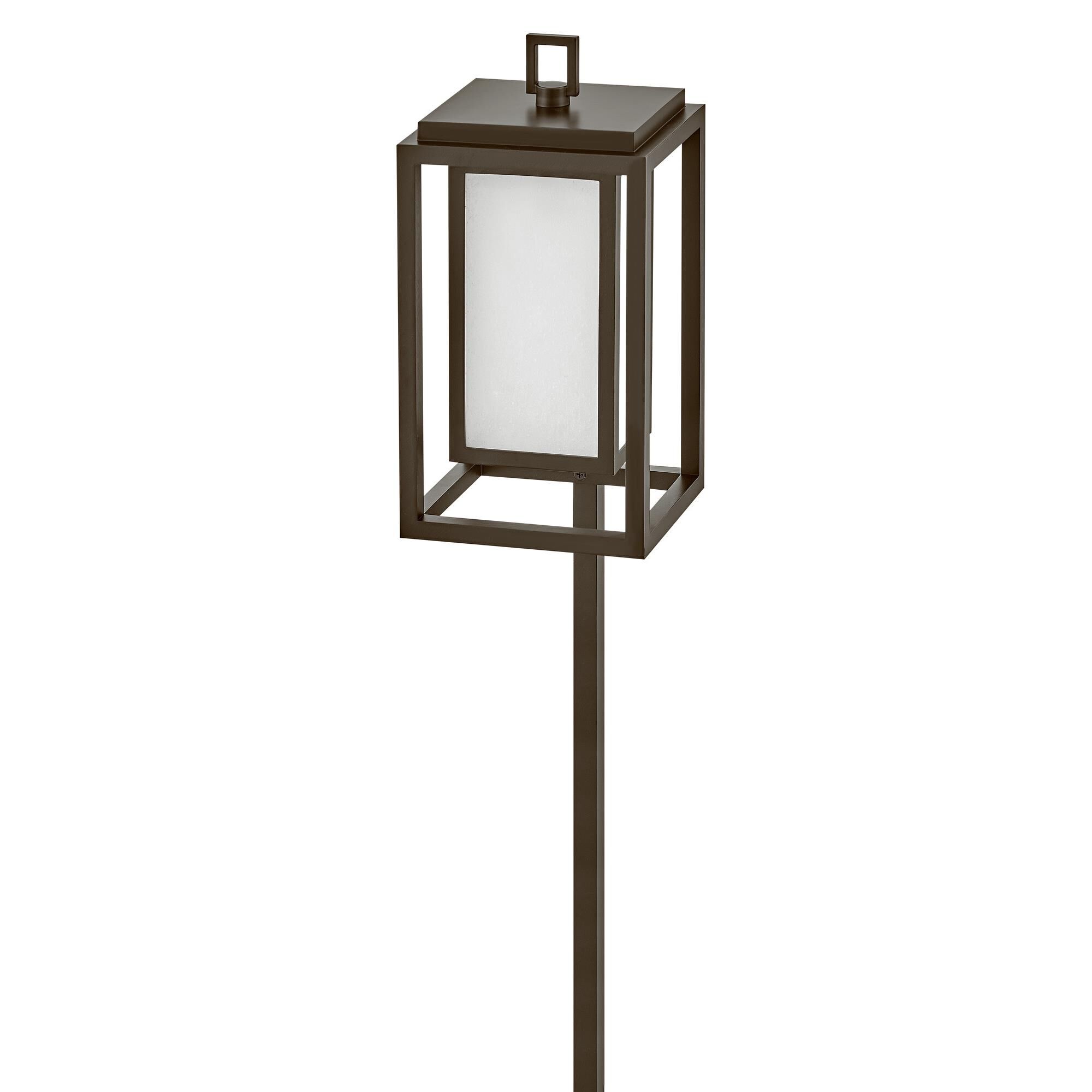 Shown in Oil Rubbed Bronze finish and Etched glass