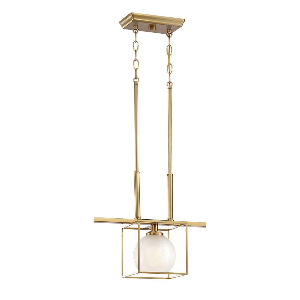 Cowen 34 Inch 3 Light Linear Suspension Light by Designers Fountain