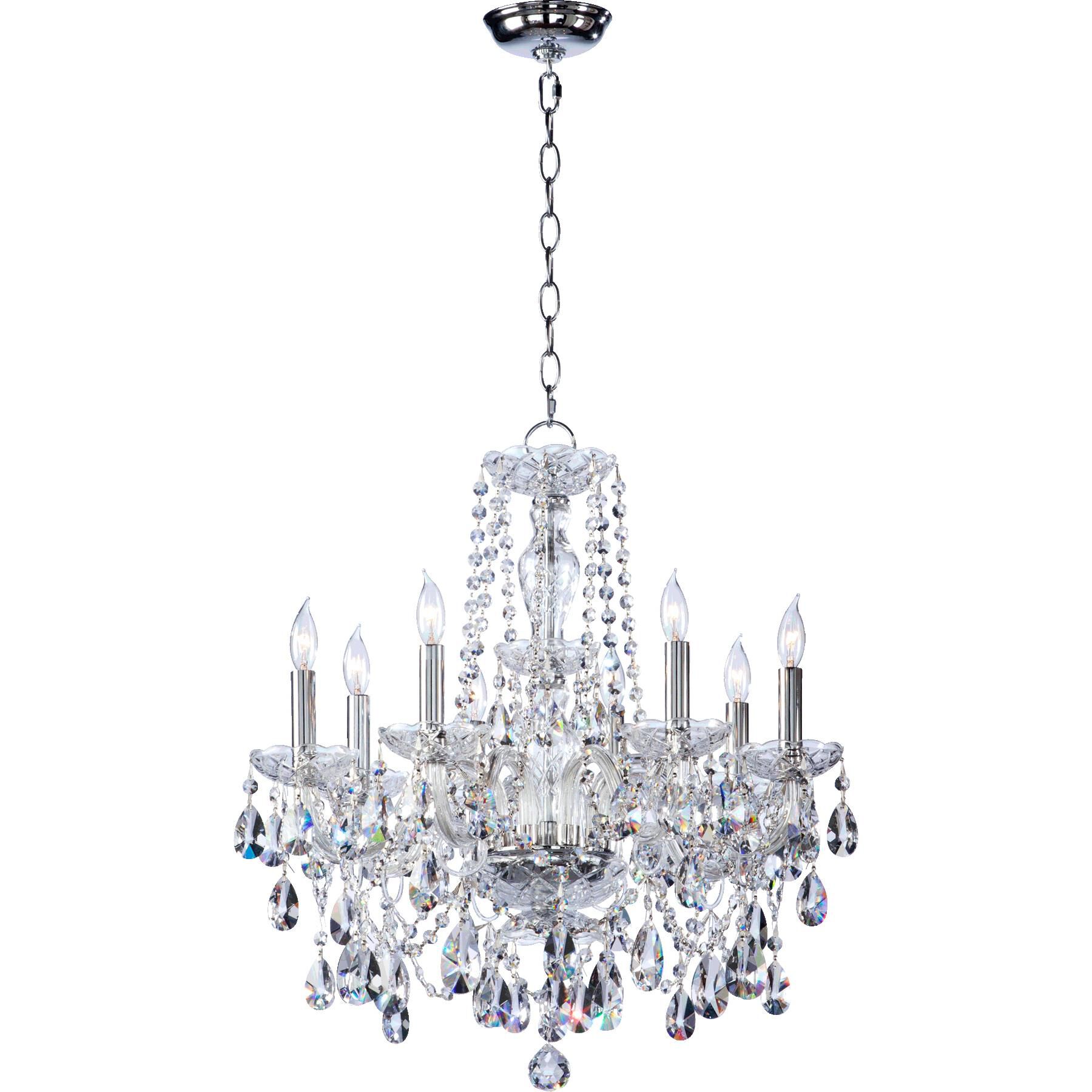 Bohemian Katerina 23 Inch 8 Light Chandelier by Quorum International