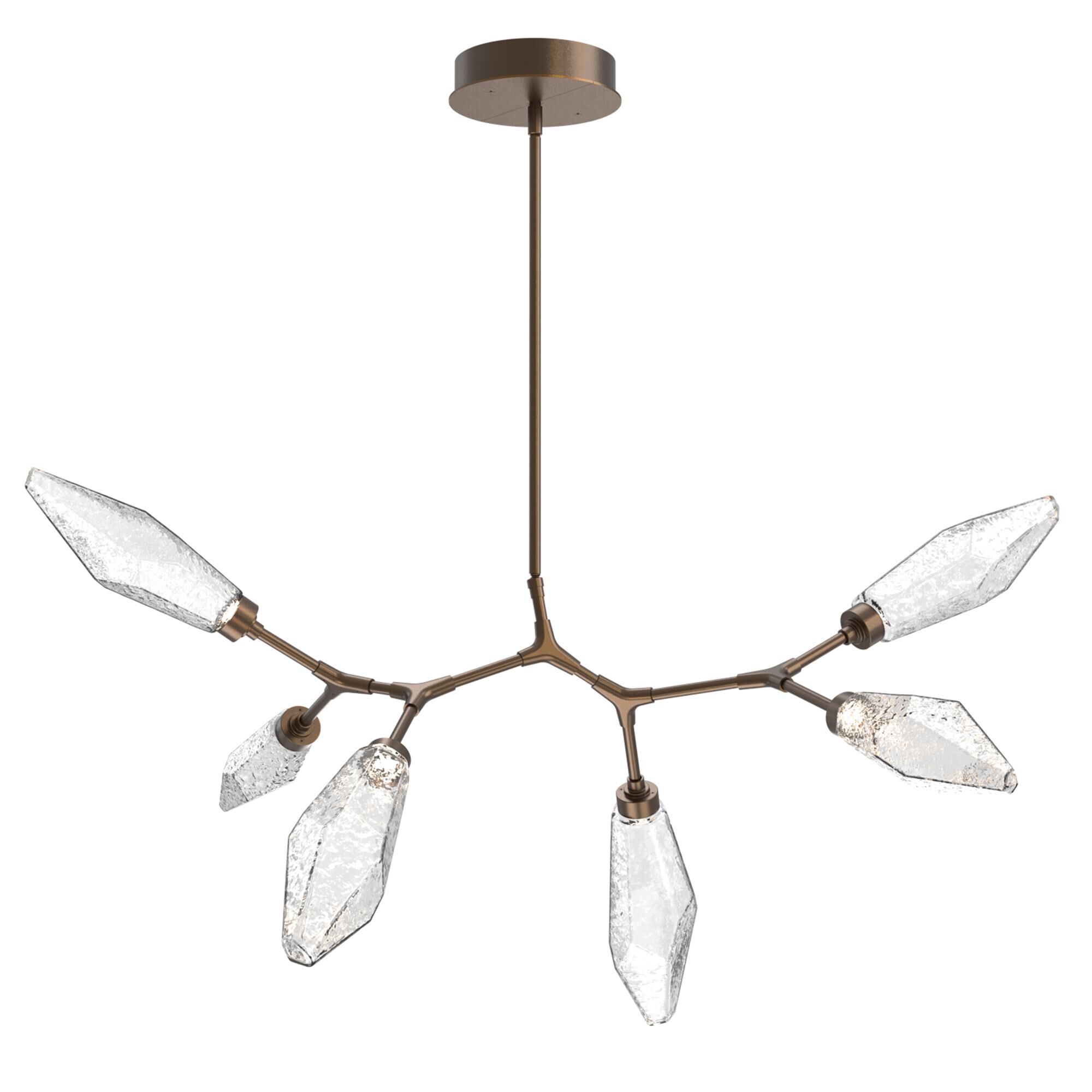 Shown in Flat Bronze finish and Clear glass