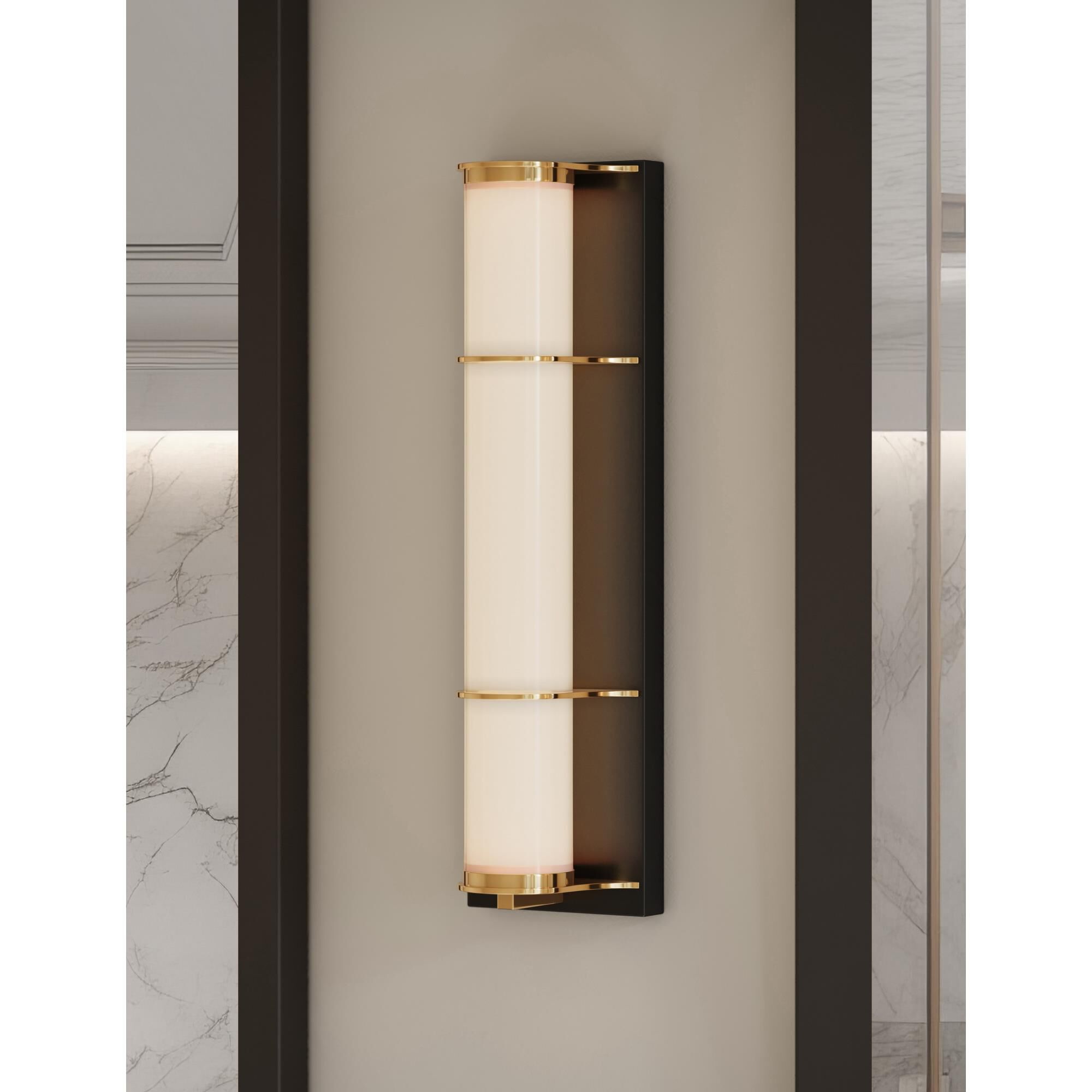 Shown in Oil Rubbed Bronze, Polished Brass, White finish