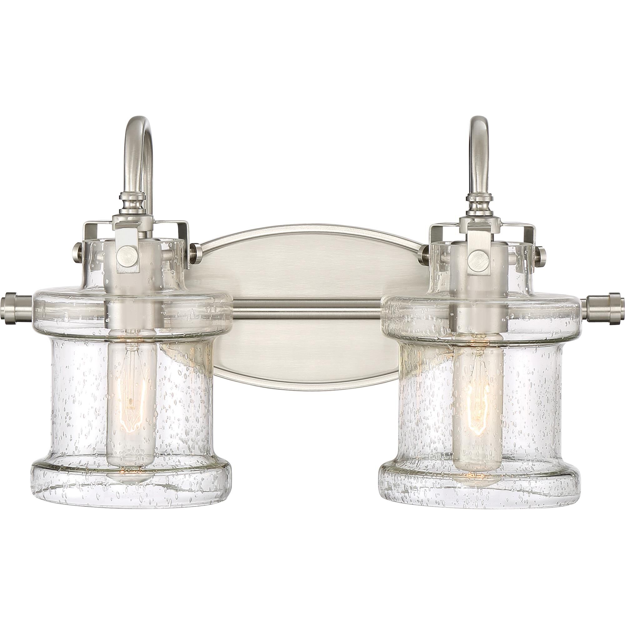 Danbury 16 Inch 2 Light Bath Vanity Light by Quoizel