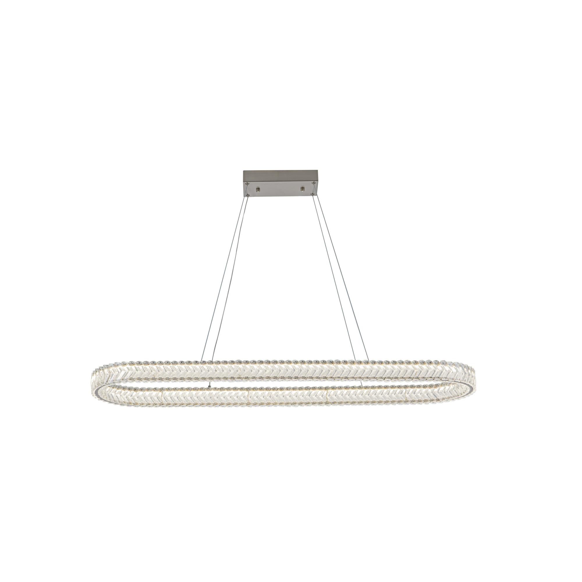 Chevron 47 Inch Linear Suspension Light by Artcraft